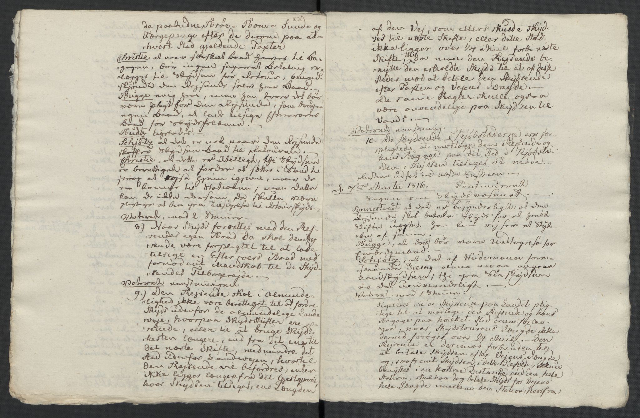 Christie, Wilhelm Frimann Koren, AV/RA-PA-0014/F/L0005: Christies dokumenter fra Stortinget, 1815-1816, p. 762