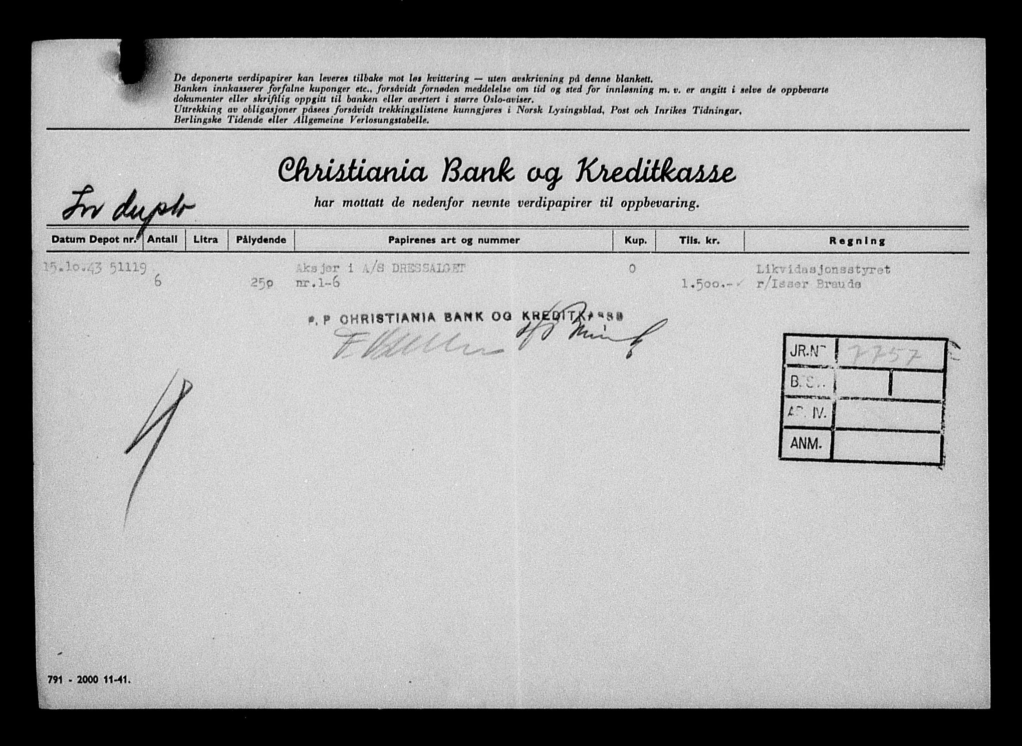Justisdepartementet, Tilbakeføringskontoret for inndratte formuer, AV/RA-S-1564/H/Hc/Hcc/L0928: --, 1945-1947, p. 36