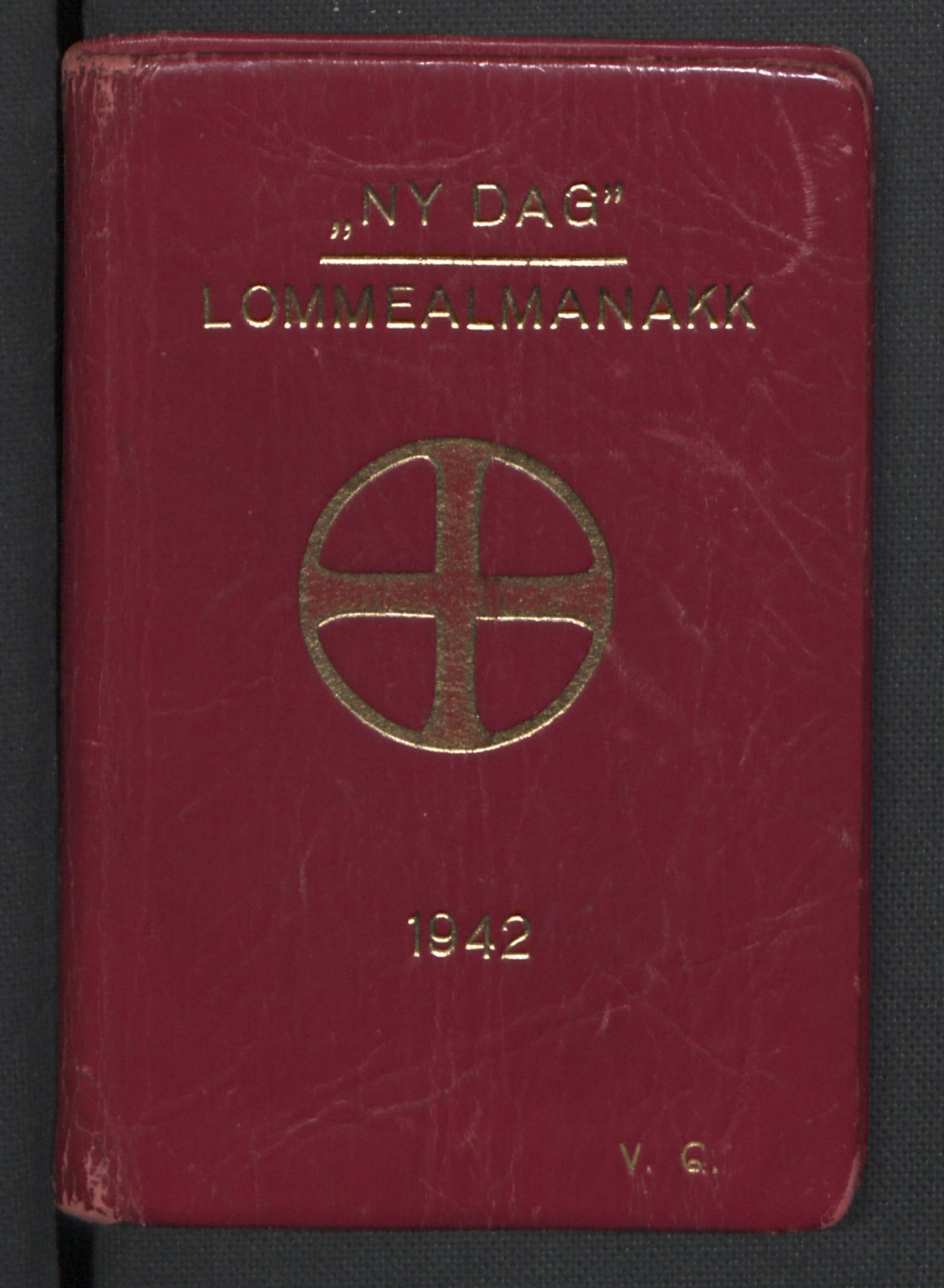 Quisling, Vidkun, RA/PA-0750/H/L0001: 7. sanser (lomme-almanakker) med Quislings egenhendige innførsler. 22 stk. i skinnmappe, 1922-1944, p. 1663