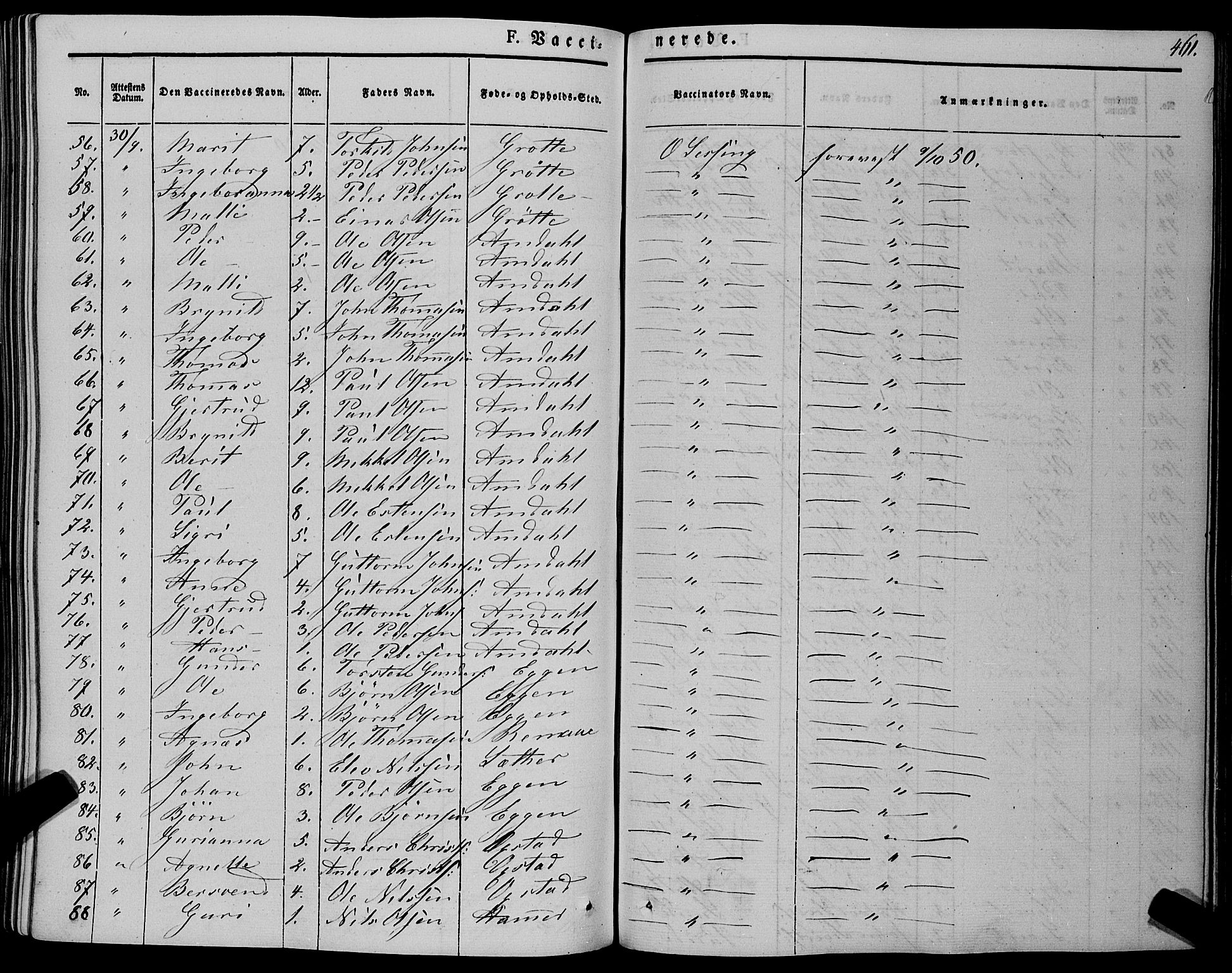 Ministerialprotokoller, klokkerbøker og fødselsregistre - Sør-Trøndelag, AV/SAT-A-1456/695/L1145: Parish register (official) no. 695A06 /1, 1843-1859, p. 461