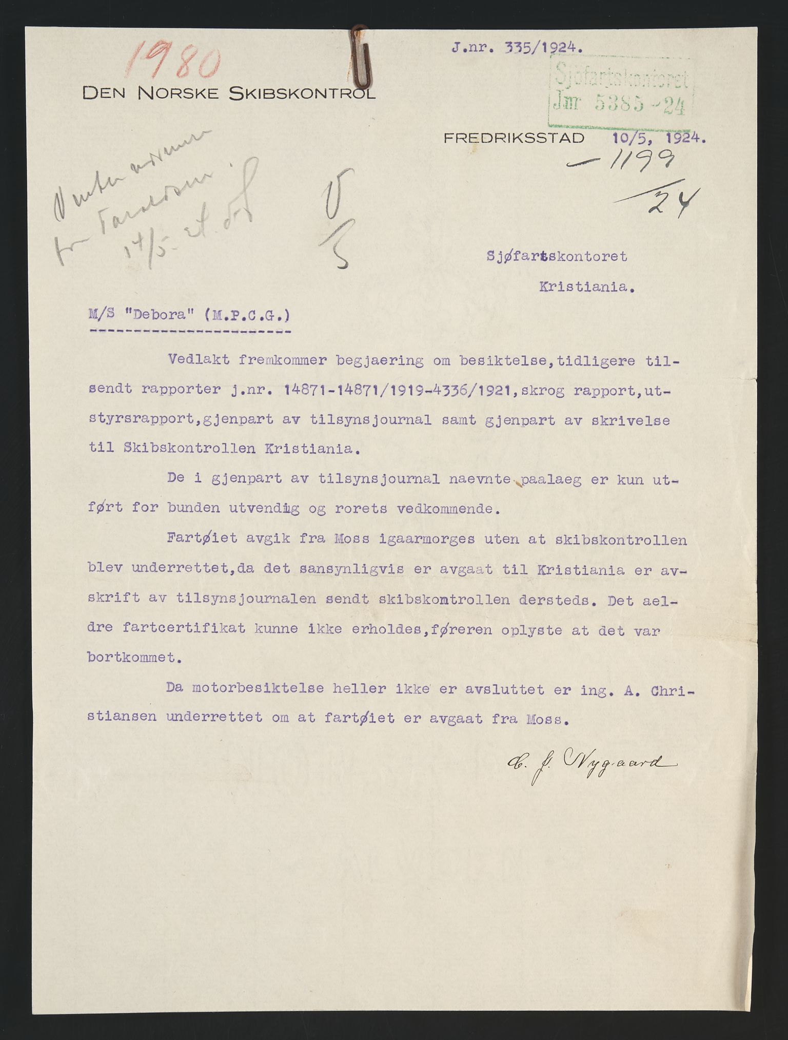Sjøfartsdirektoratet med forløpere, skipsmapper slettede skip, AV/RA-S-4998/F/Fa/L0235: --, 1847-1930, p. 73