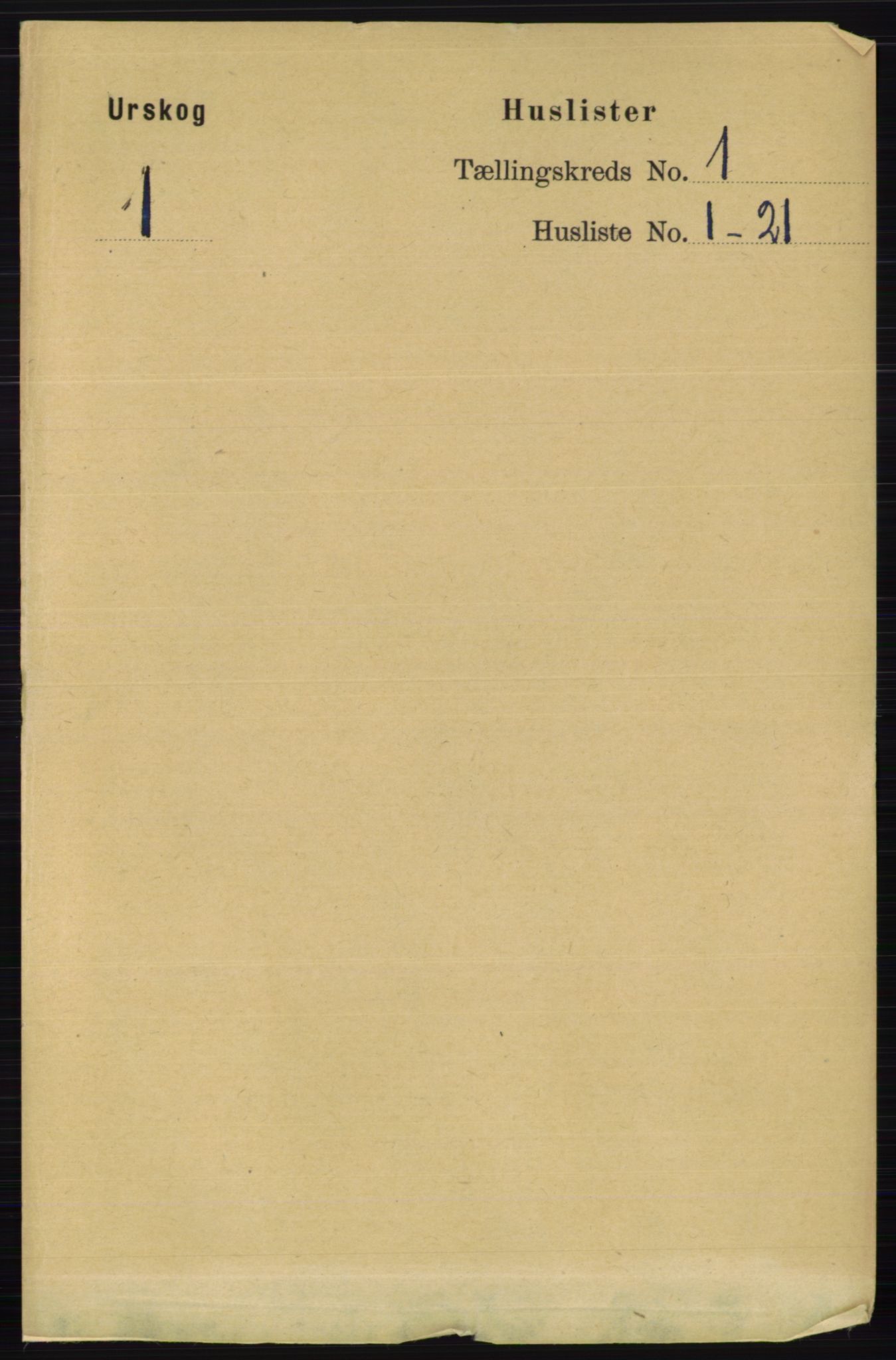 RA, 1891 census for 0224 Aurskog, 1891, p. 29
