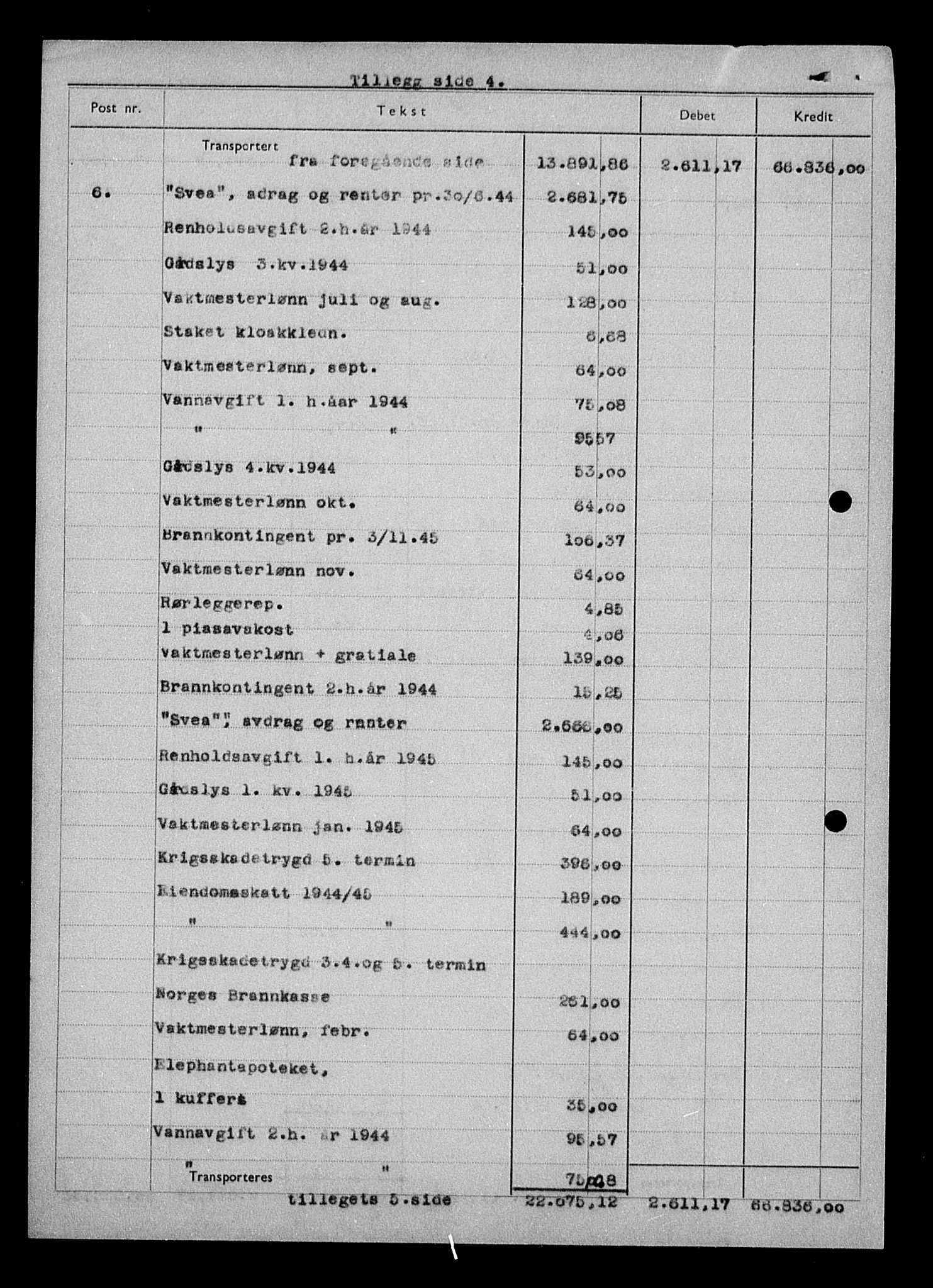 Justisdepartementet, Tilbakeføringskontoret for inndratte formuer, AV/RA-S-1564/H/Hc/Hcc/L0966: --, 1945-1947, p. 146