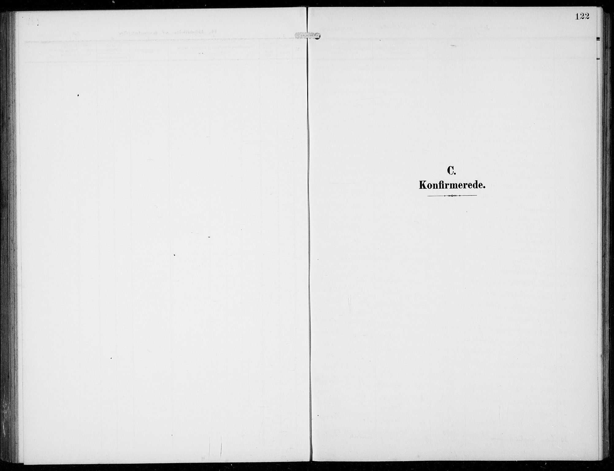 Bruvik Sokneprestembete, SAB/A-74701/H/Hab: Parish register (copy) no. A  4, 1908-1937, p. 122