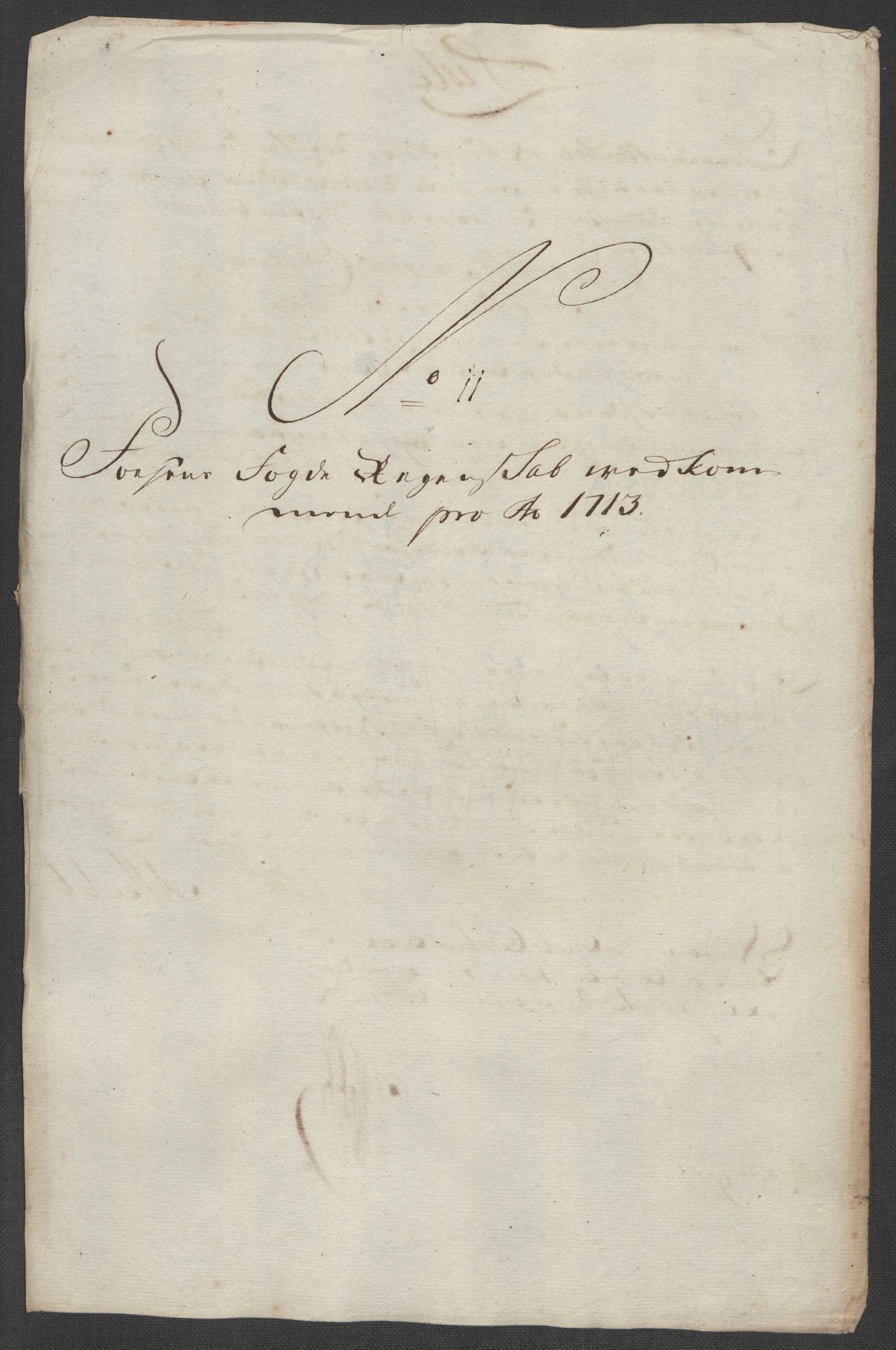 Rentekammeret inntil 1814, Reviderte regnskaper, Fogderegnskap, AV/RA-EA-4092/R57/L3861: Fogderegnskap Fosen, 1712-1713, p. 374