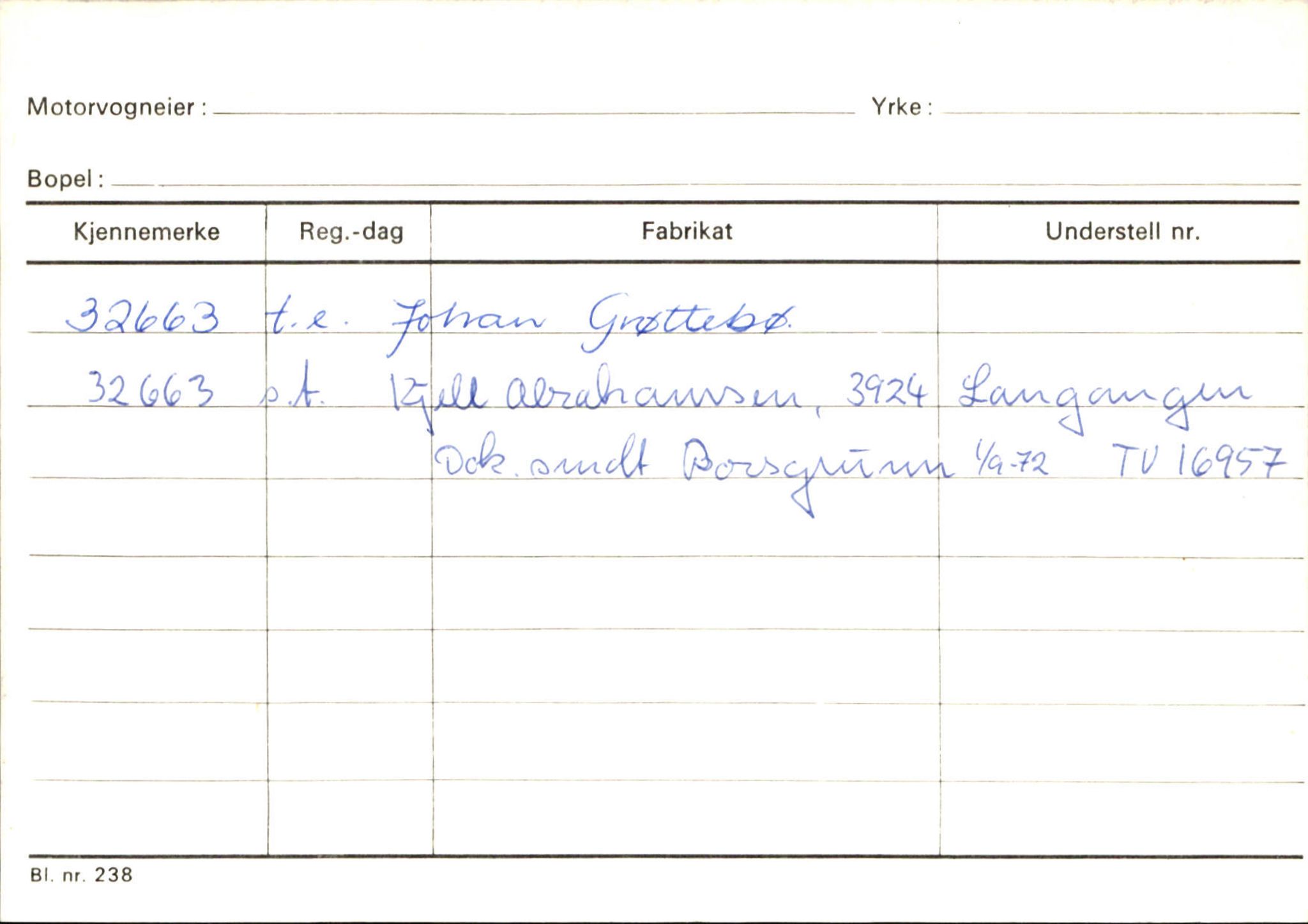 Statens vegvesen, Sogn og Fjordane vegkontor, AV/SAB-A-5301/4/F/L0125: Eigarregister Sogndal V-Å. Aurland A-Å. Fjaler A-N, 1945-1975, p. 648