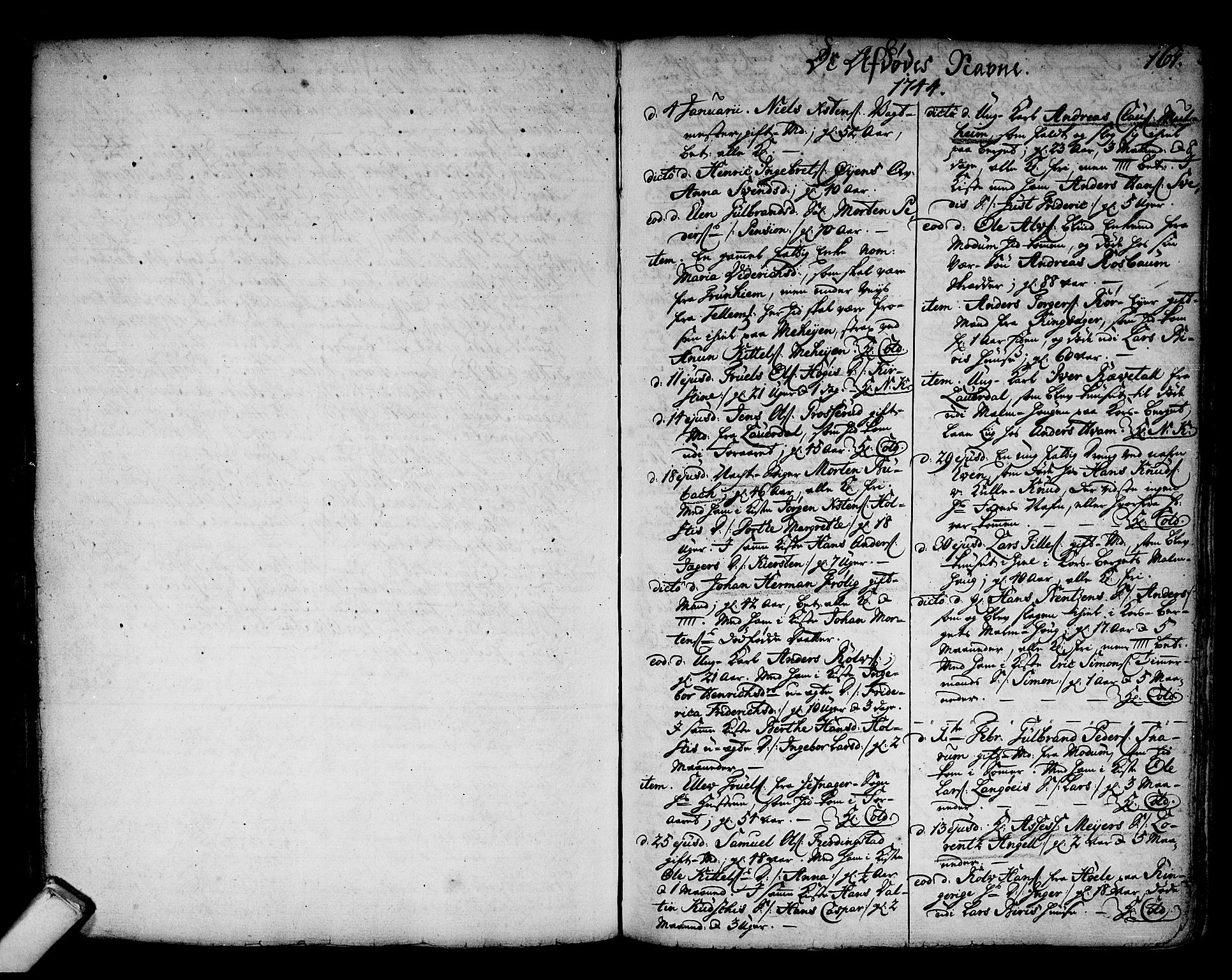 Kongsberg kirkebøker, SAKO/A-22/F/Fa/L0003: Parish register (official) no. I 3, 1744-1755, p. 161