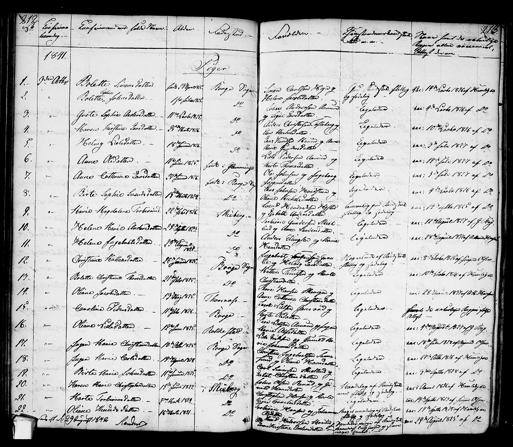 Borge prestekontor Kirkebøker, AV/SAO-A-10903/F/Fa/L0004: Parish register (official) no. I 4, 1836-1848, p. 212-213