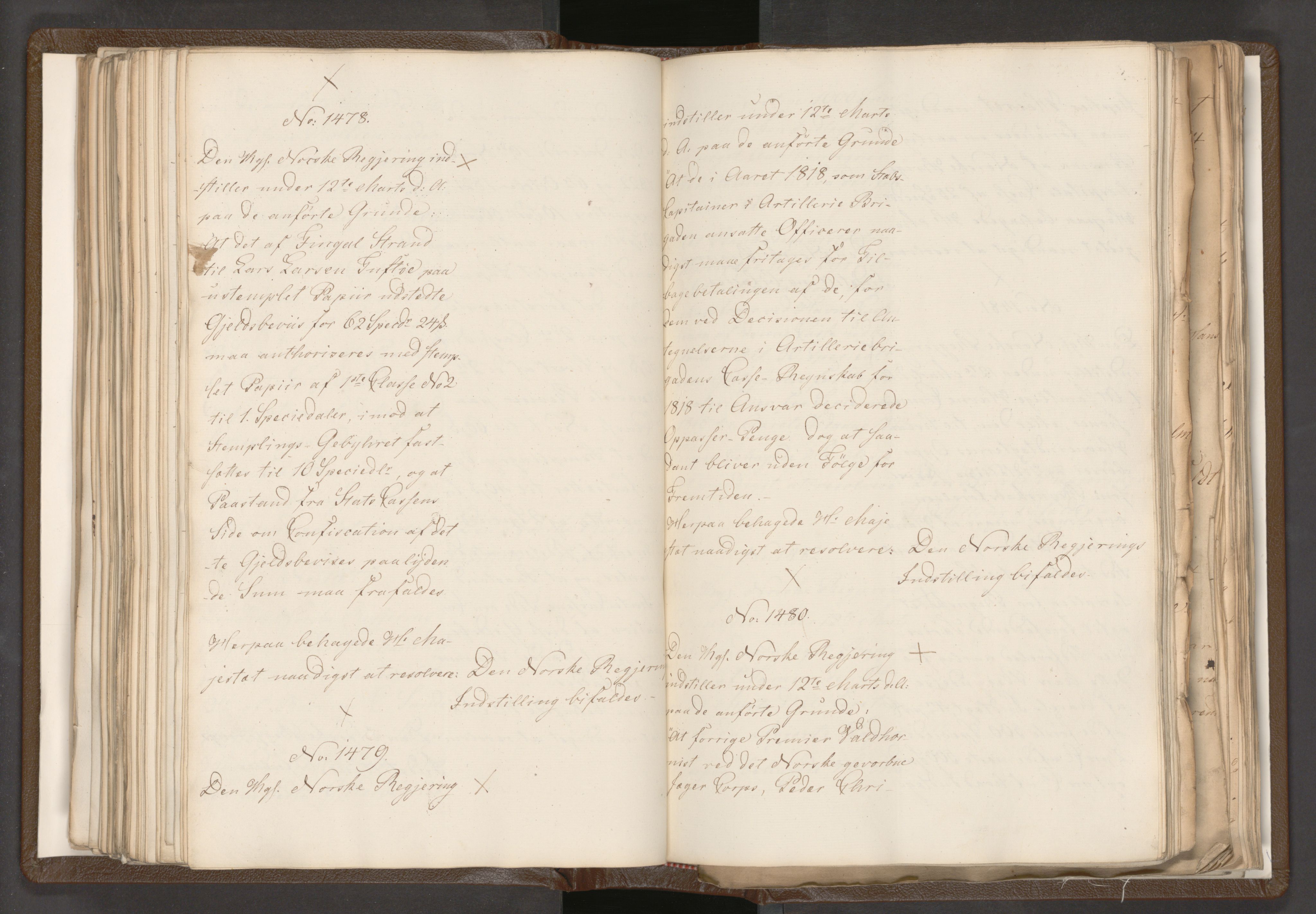 Statsrådssekretariatet, AV/RA-S-1001/A/Ab/L0018: Kgl. res. nr. 1112-1753, 1. halvår, 1824