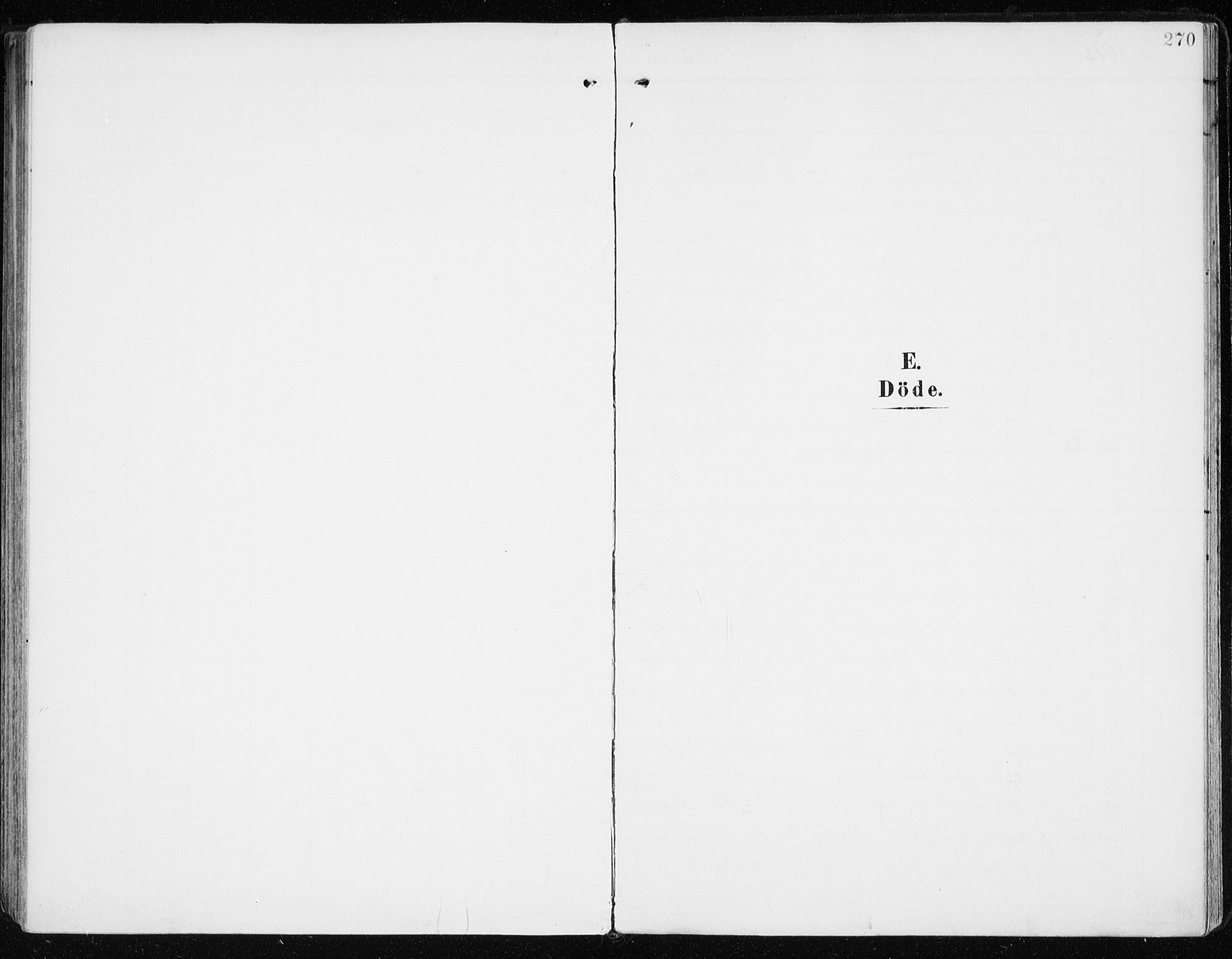Lyngen sokneprestembete, SATØ/S-1289/H/He/Hea/L0011kirke: Parish register (official) no. 11, 1903-1913, p. 270