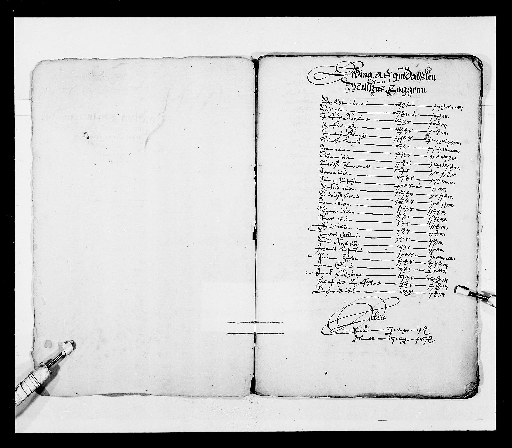 Stattholderembetet 1572-1771, AV/RA-EA-2870/Ek/L0028/0001: Jordebøker 1633-1658: / Jordebøker for Trondheim len, 1645-1646, p. 208