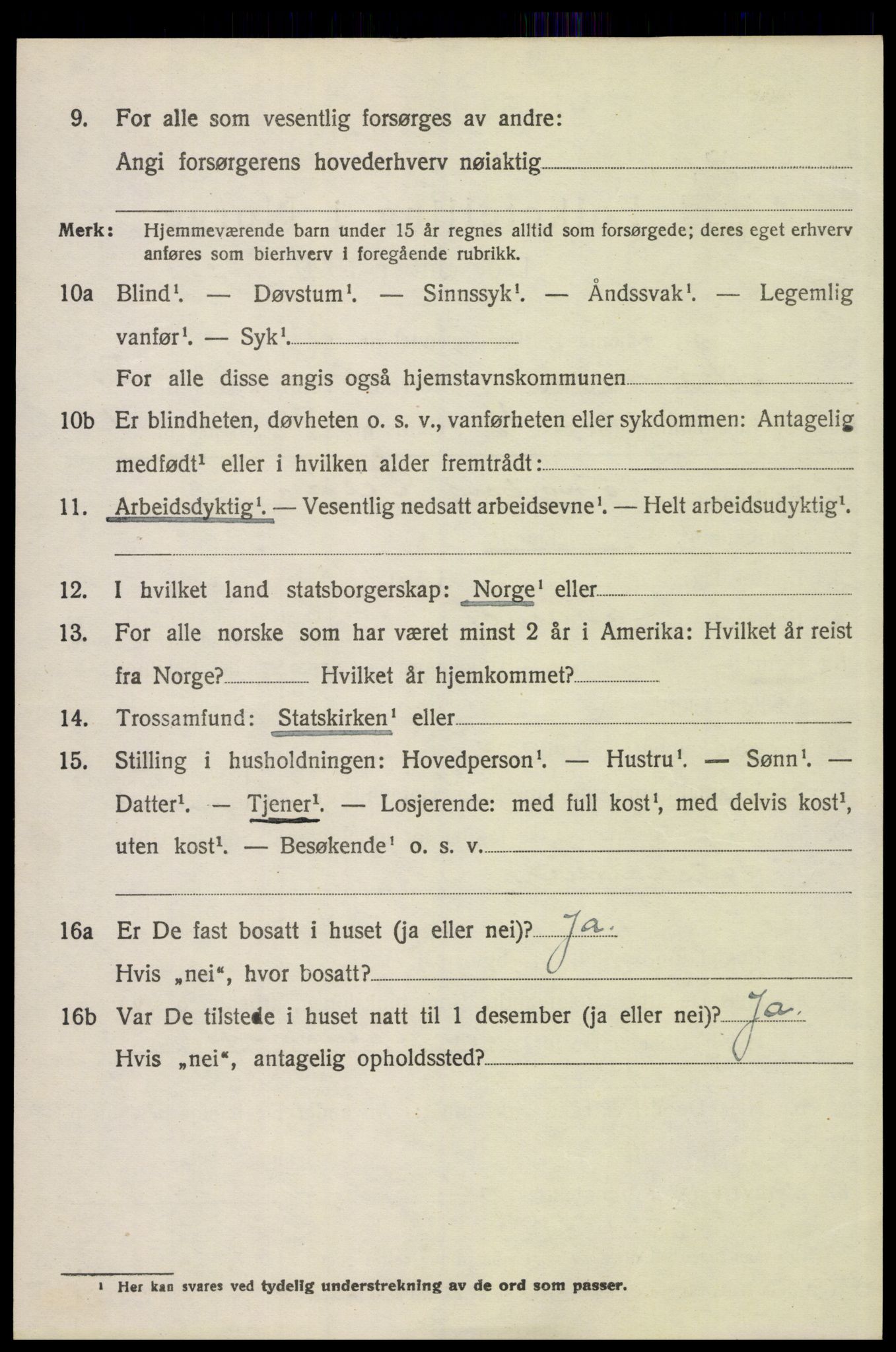SAH, 1920 census for Åmot, 1920, p. 2092