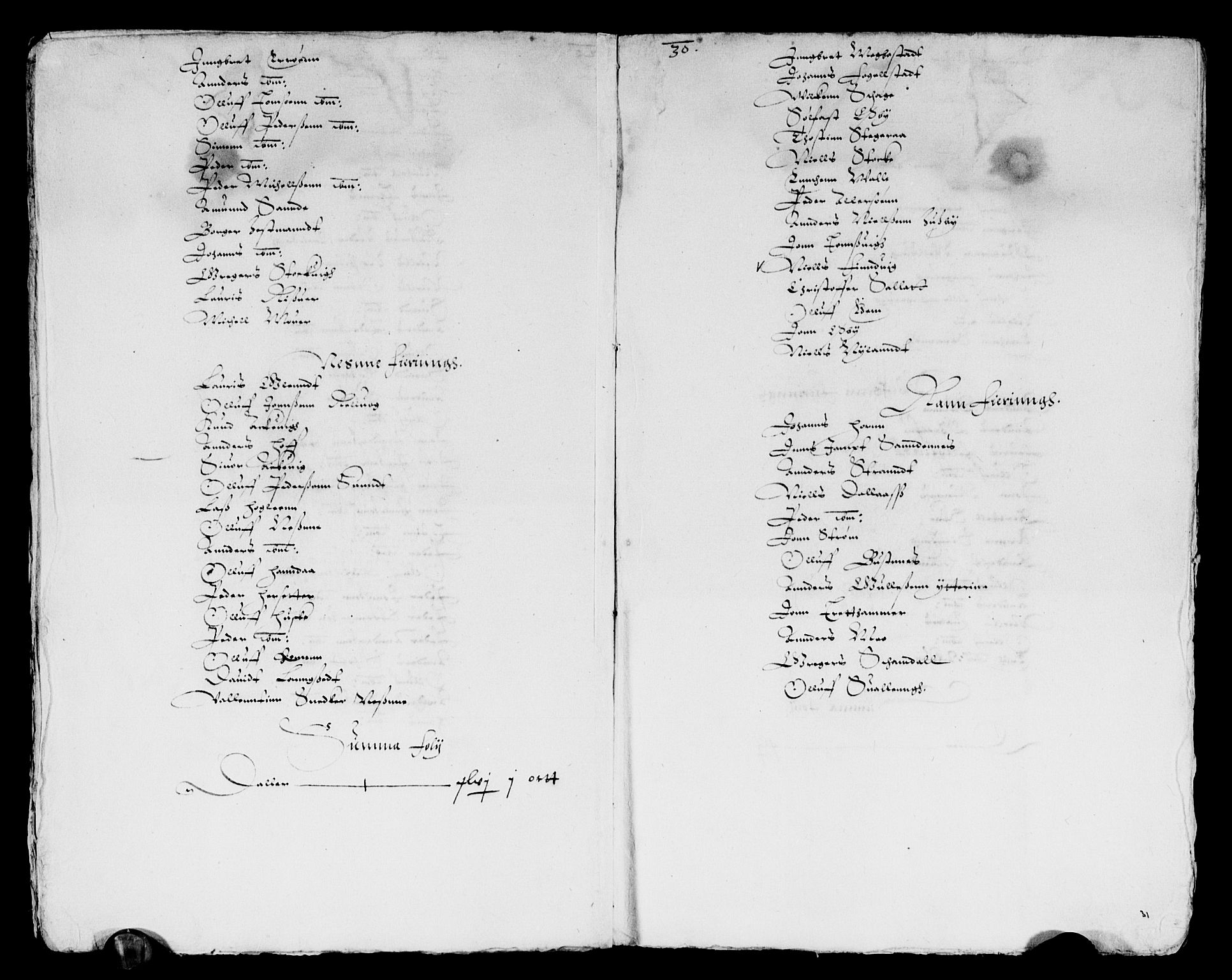 Rentekammeret inntil 1814, Reviderte regnskaper, Lensregnskaper, AV/RA-EA-5023/R/Rb/Rbz/L0009: Nordlandenes len, 1617-1618