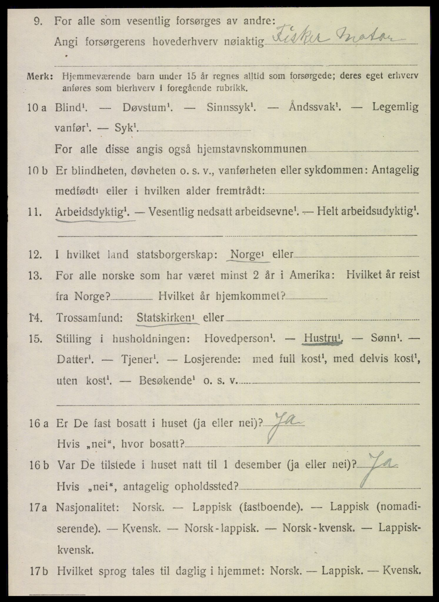 SAT, 1920 census for Herøy, 1920, p. 1297