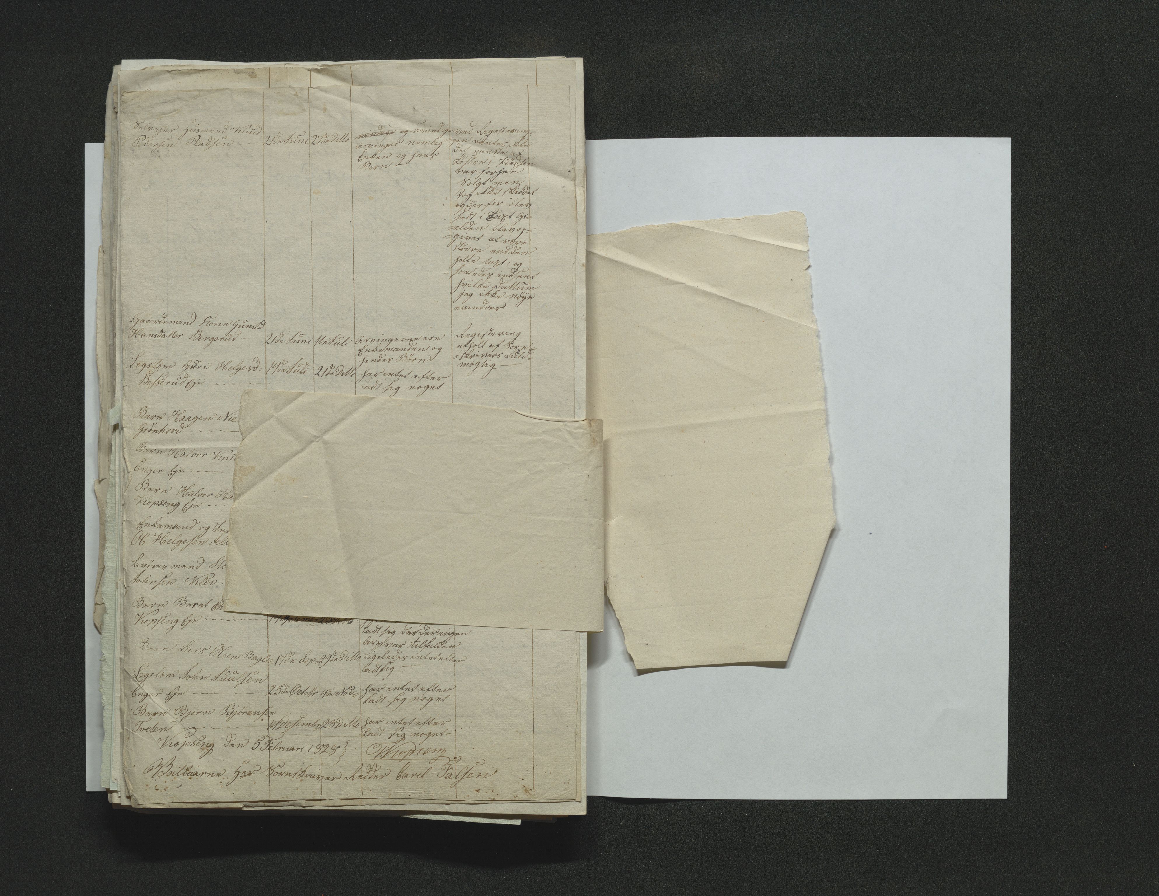 Eiker, Modum og Sigdal sorenskriveri, AV/SAKO-A-123/H/Ha/Hab/L0002: Dødsfallsmeldinger, 1823-1829, p. 237