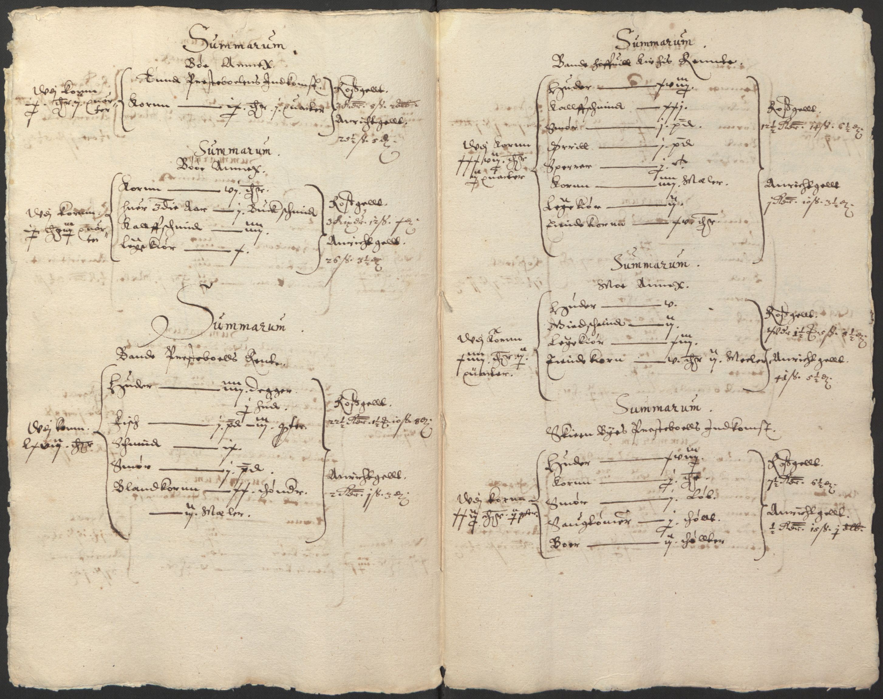 Stattholderembetet 1572-1771, AV/RA-EA-2870/Ek/L0014/0001: Jordebøker til utlikning av rosstjeneste 1624-1626: / Kirke- og prestebolsinntekter i Oslo og Hamar bispedømme, 1625-1626, p. 139