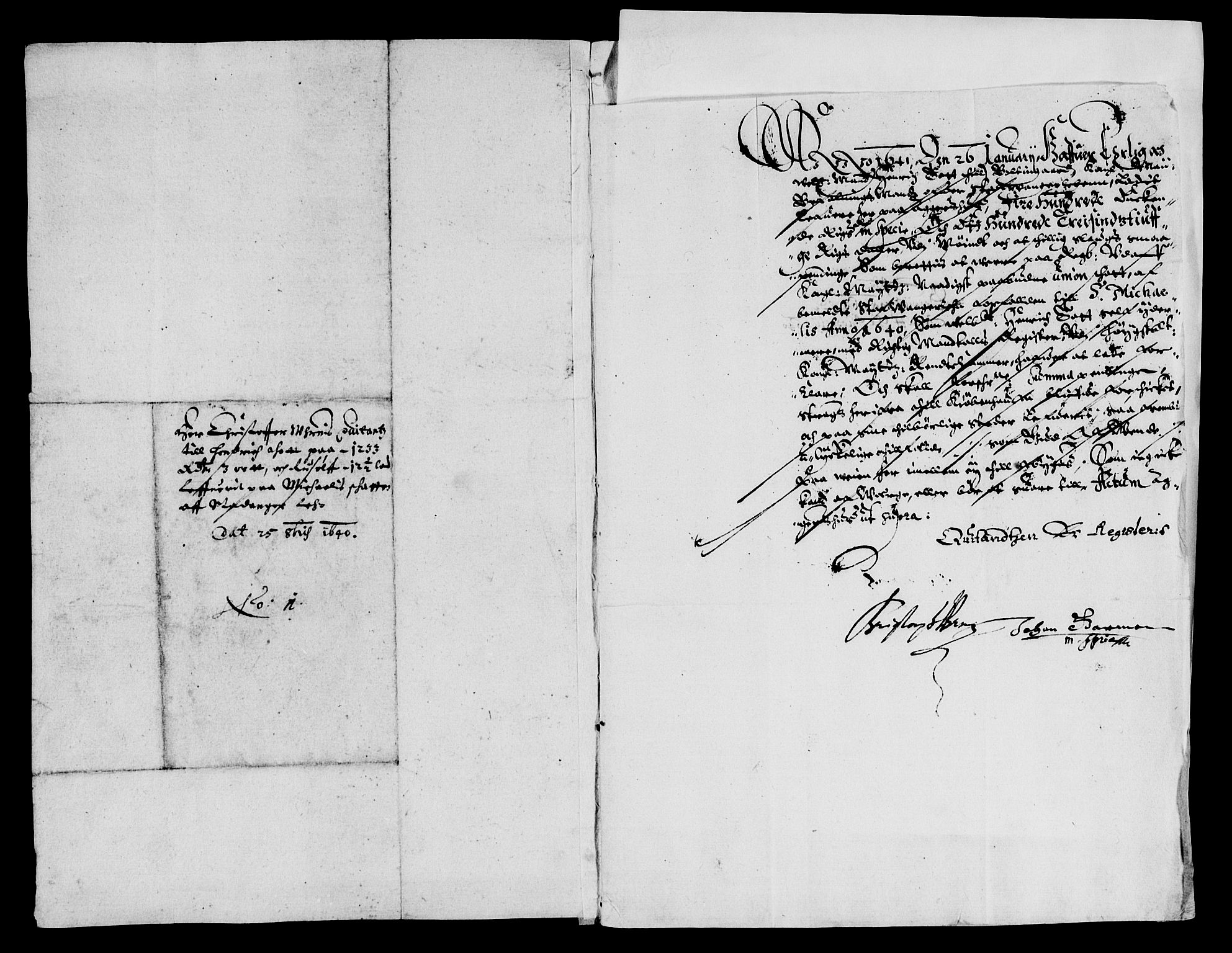 Rentekammeret inntil 1814, Reviderte regnskaper, Lensregnskaper, AV/RA-EA-5023/R/Rb/Rbs/L0024: Stavanger len, 1639-1641