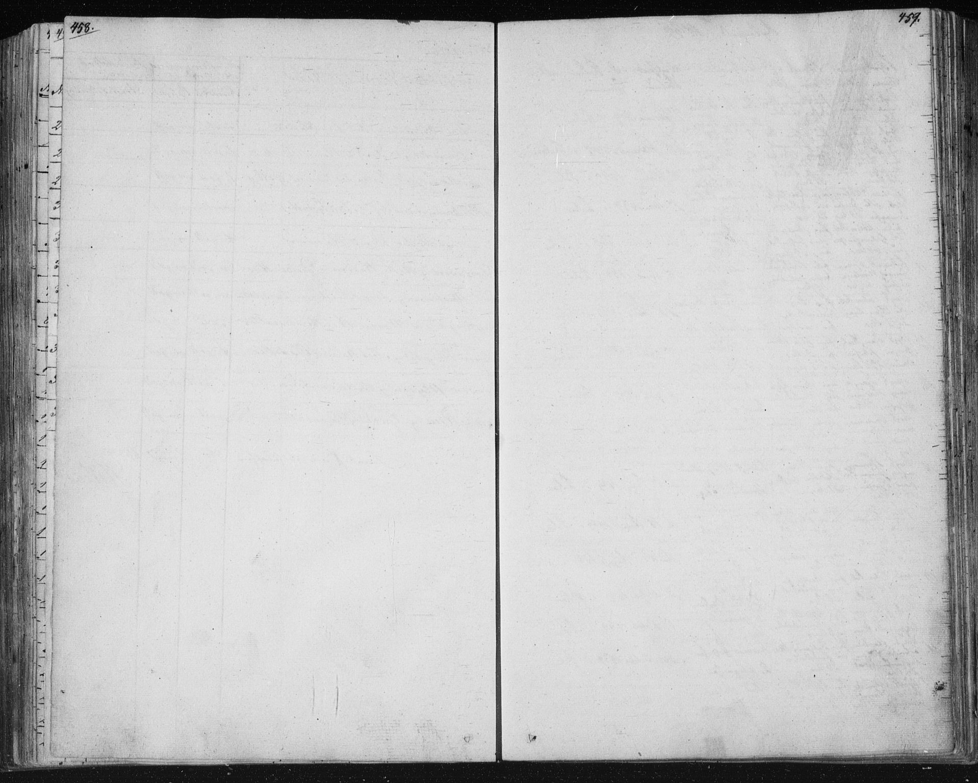 Kongsberg kirkebøker, SAKO/A-22/F/Fa/L0009: Parish register (official) no. I 9, 1839-1858, p. 458-459