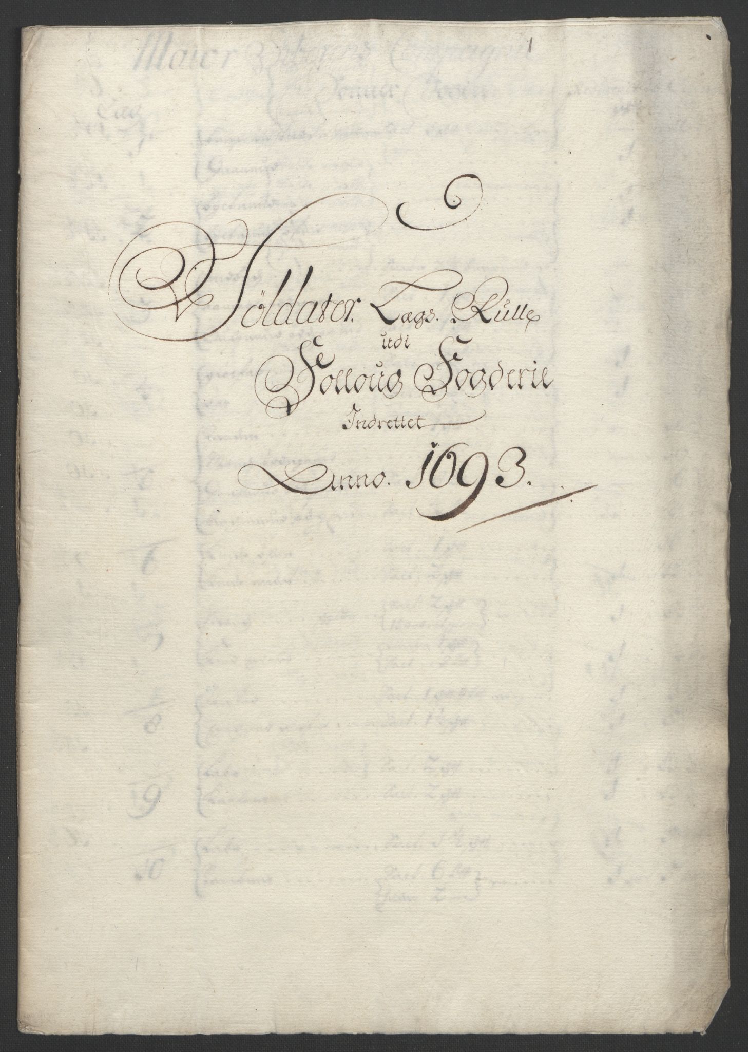 Rentekammeret inntil 1814, Reviderte regnskaper, Fogderegnskap, AV/RA-EA-4092/R09/L0437: Fogderegnskap Follo, 1692-1693, p. 387