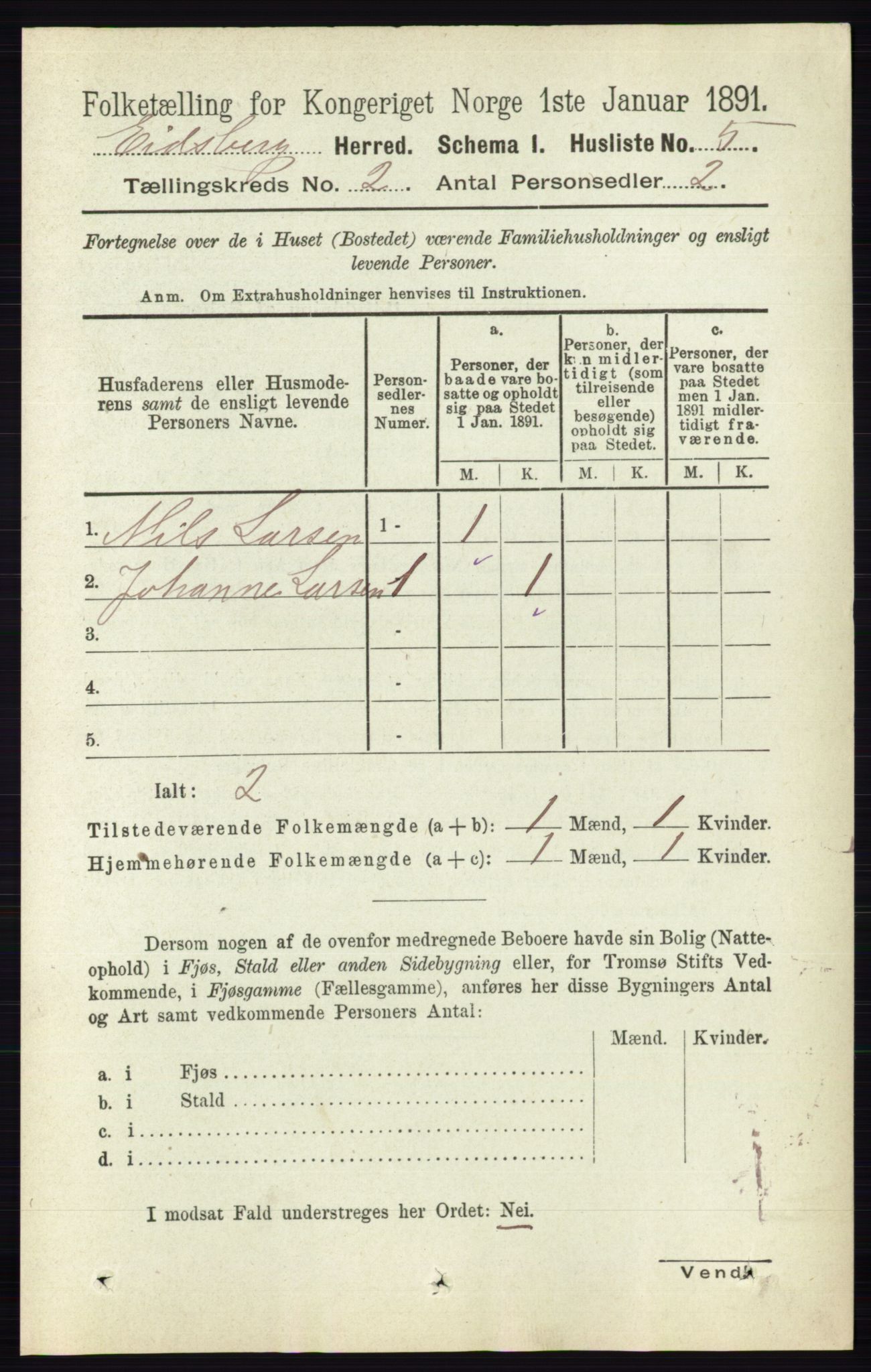 RA, 1891 census for 0125 Eidsberg, 1891, p. 762