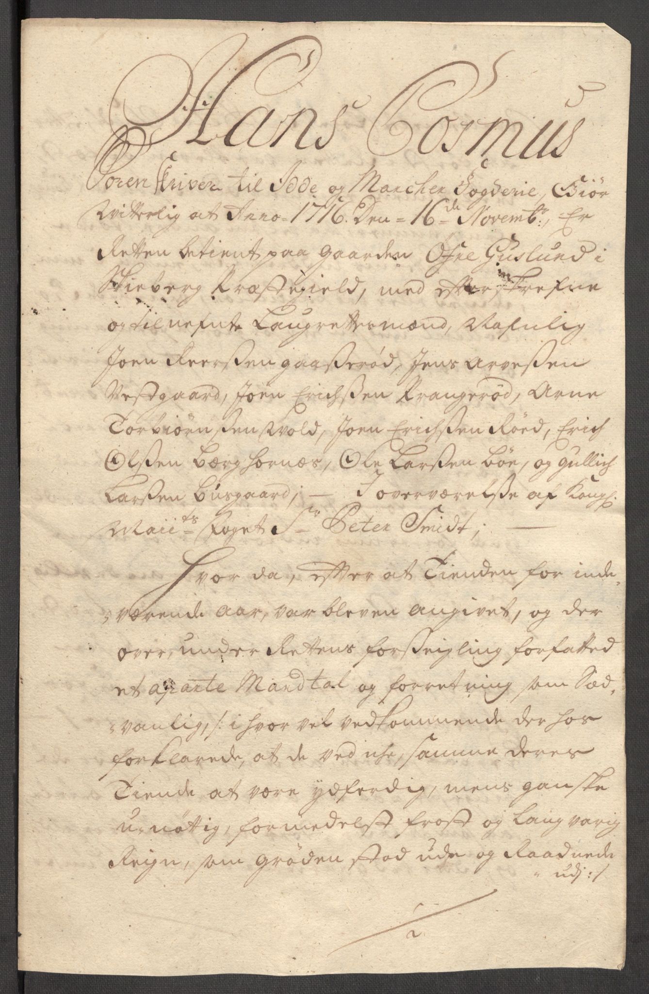 Rentekammeret inntil 1814, Reviderte regnskaper, Fogderegnskap, AV/RA-EA-4092/R01/L0023: Fogderegnskap Idd og Marker, 1715-1716, p. 384