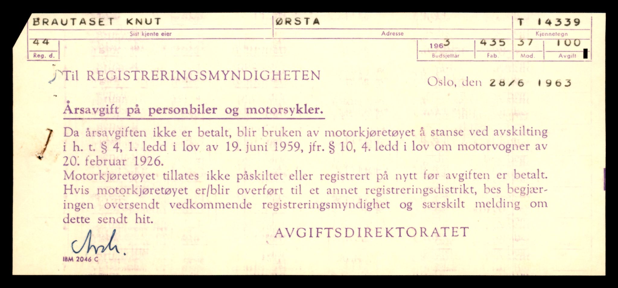 Møre og Romsdal vegkontor - Ålesund trafikkstasjon, AV/SAT-A-4099/F/Fe/L0045: Registreringskort for kjøretøy T 14320 - T 14444, 1927-1998, p. 515