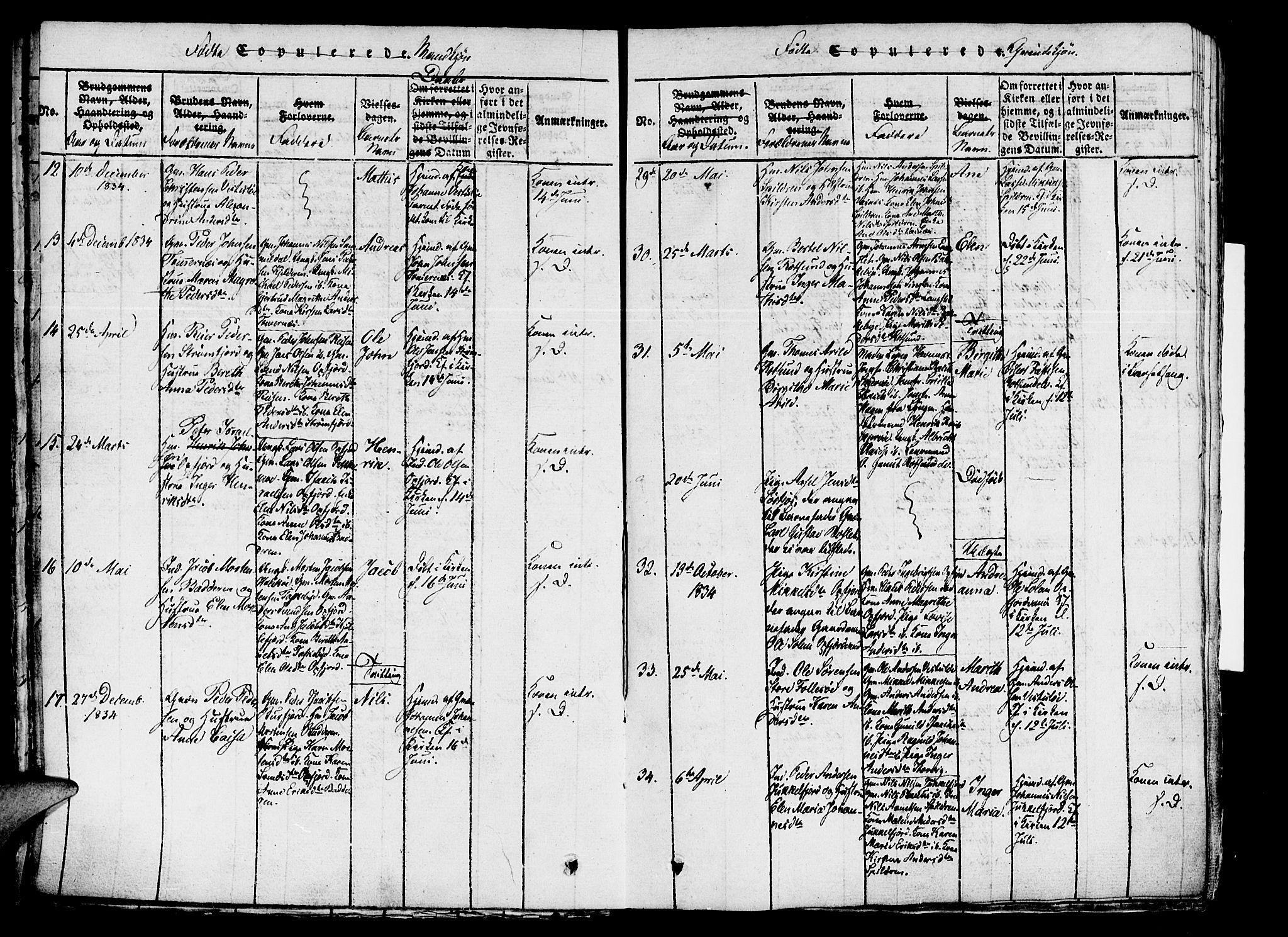 Skjervøy sokneprestkontor, SATØ/S-1300/H/Ha/Haa/L0004kirke: Parish register (official) no. 4, 1820-1838