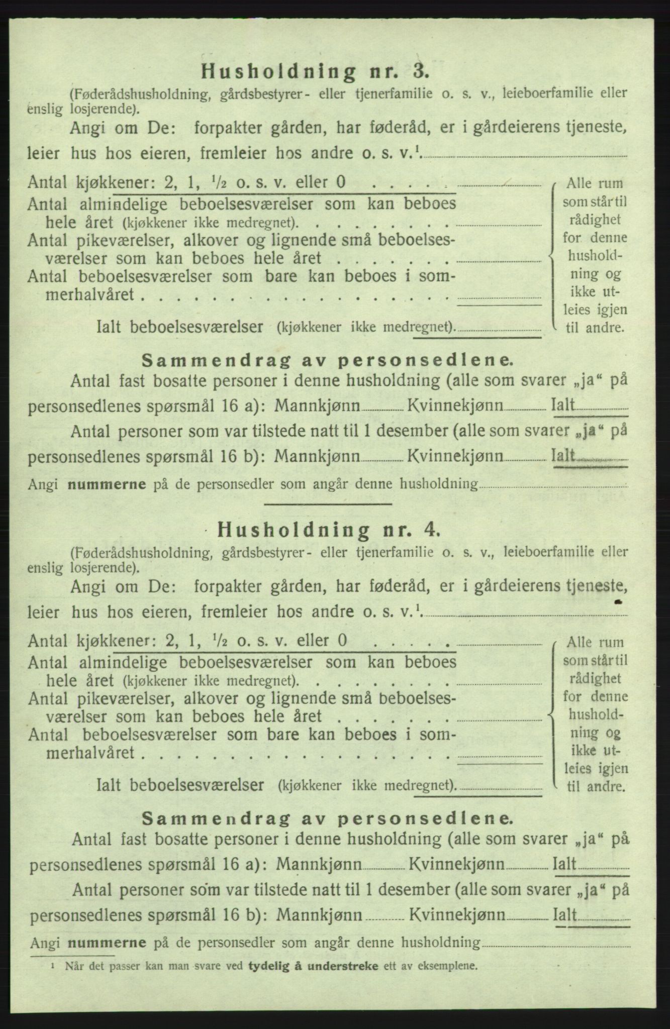 SAB, 1920 census for Kvinnherad, 1920, p. 1250