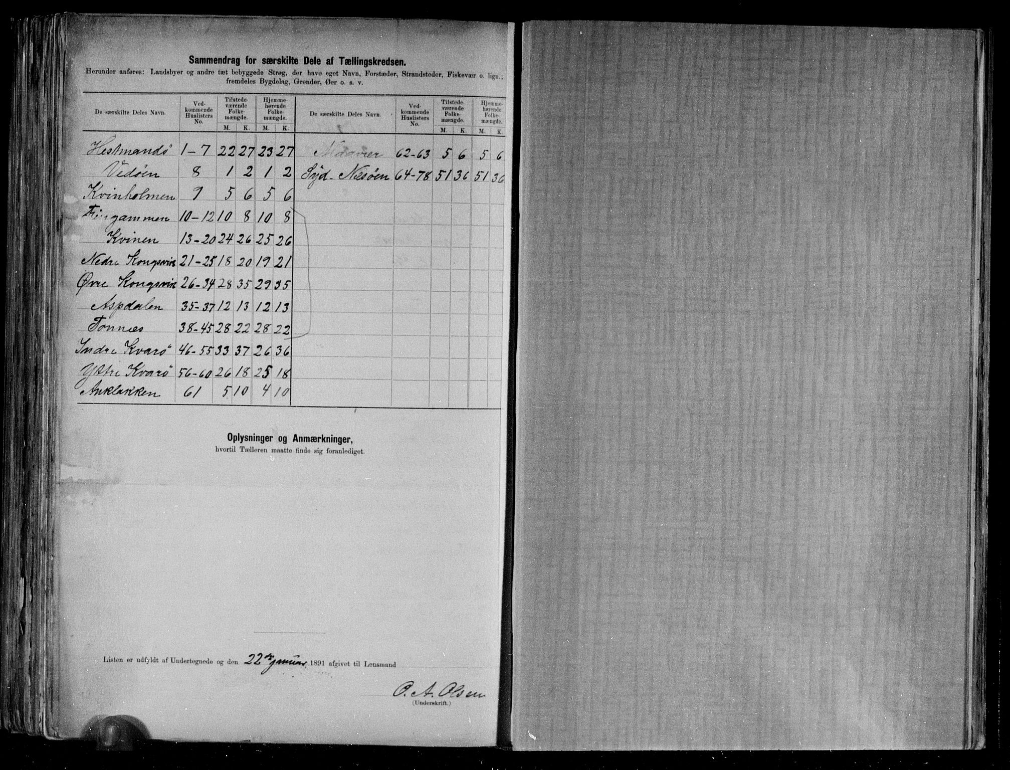 RA, 1891 census for 1834 Lurøy, 1891, p. 13