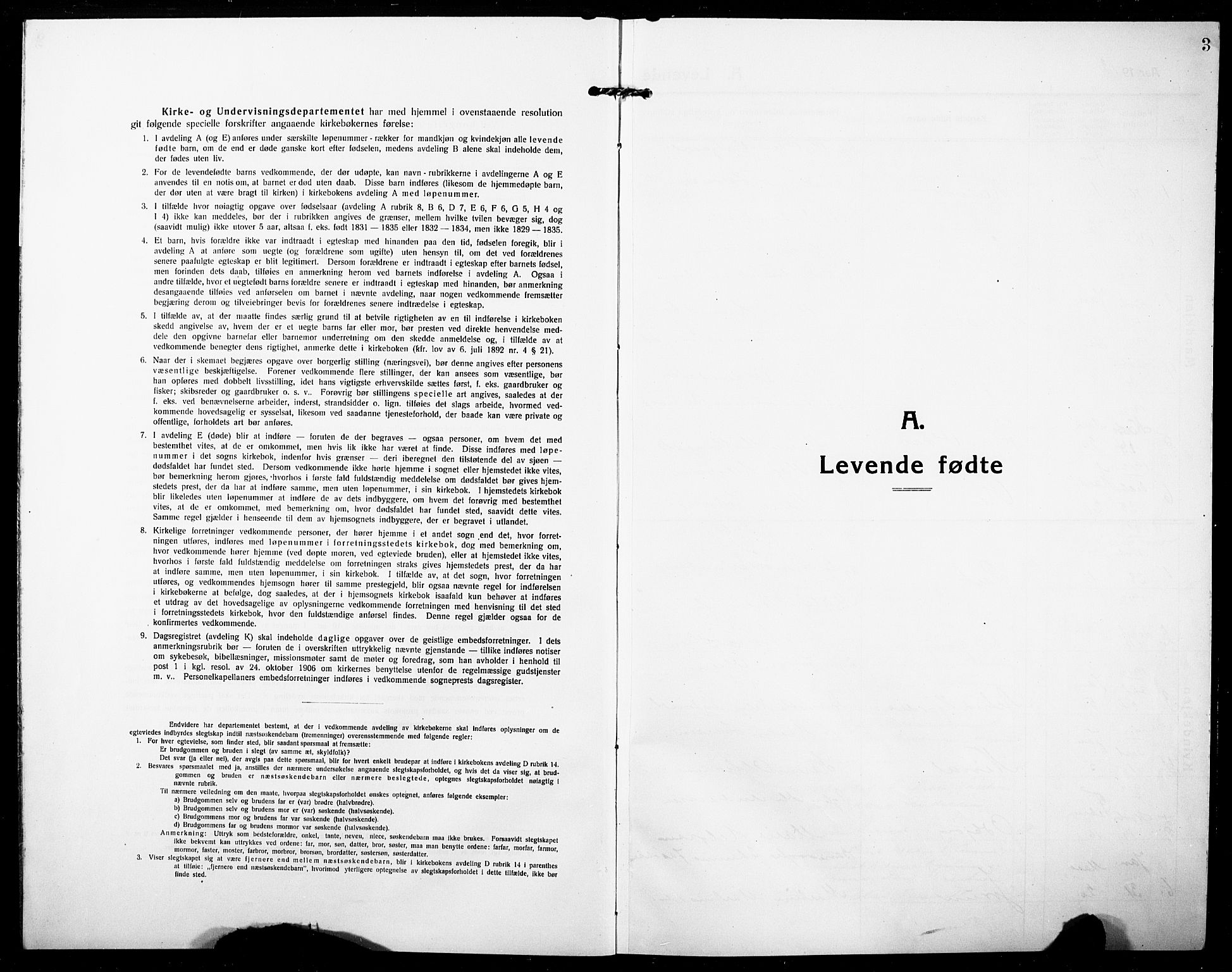Stor-Elvdal prestekontor, SAH/PREST-052/H/Ha/Hab/L0005: Parish register (copy) no. 5, 1913-1932, p. 3