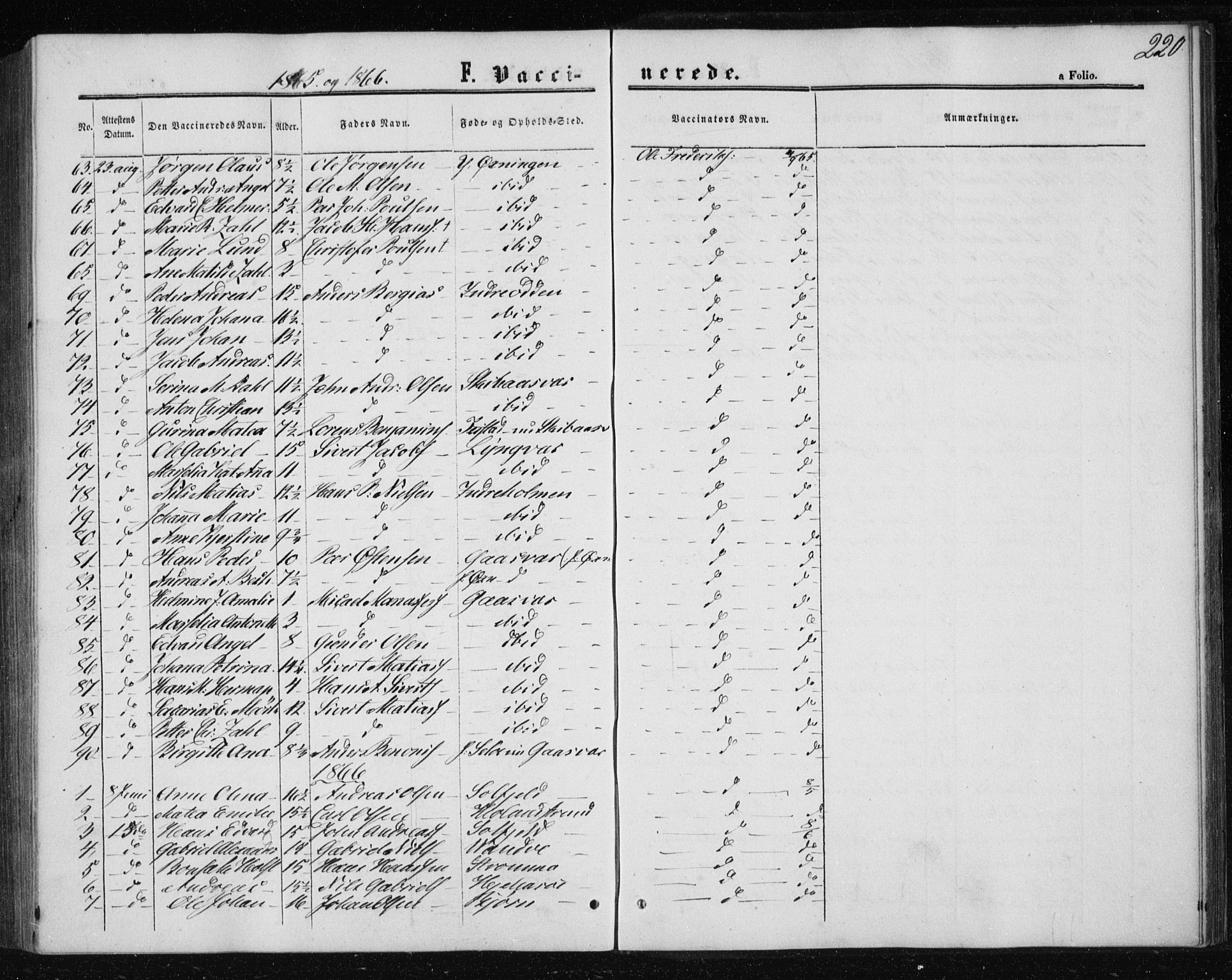 Ministerialprotokoller, klokkerbøker og fødselsregistre - Nordland, SAT/A-1459/834/L0505: Parish register (official) no. 834A03, 1862-1871, p. 220