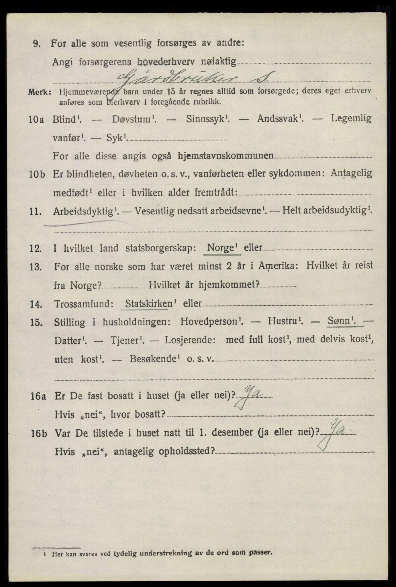 SAO, 1920 census for Eidsberg, 1920, p. 7476