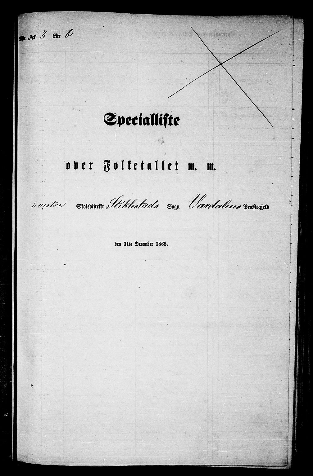 RA, 1865 census for Verdal, 1865, p. 82