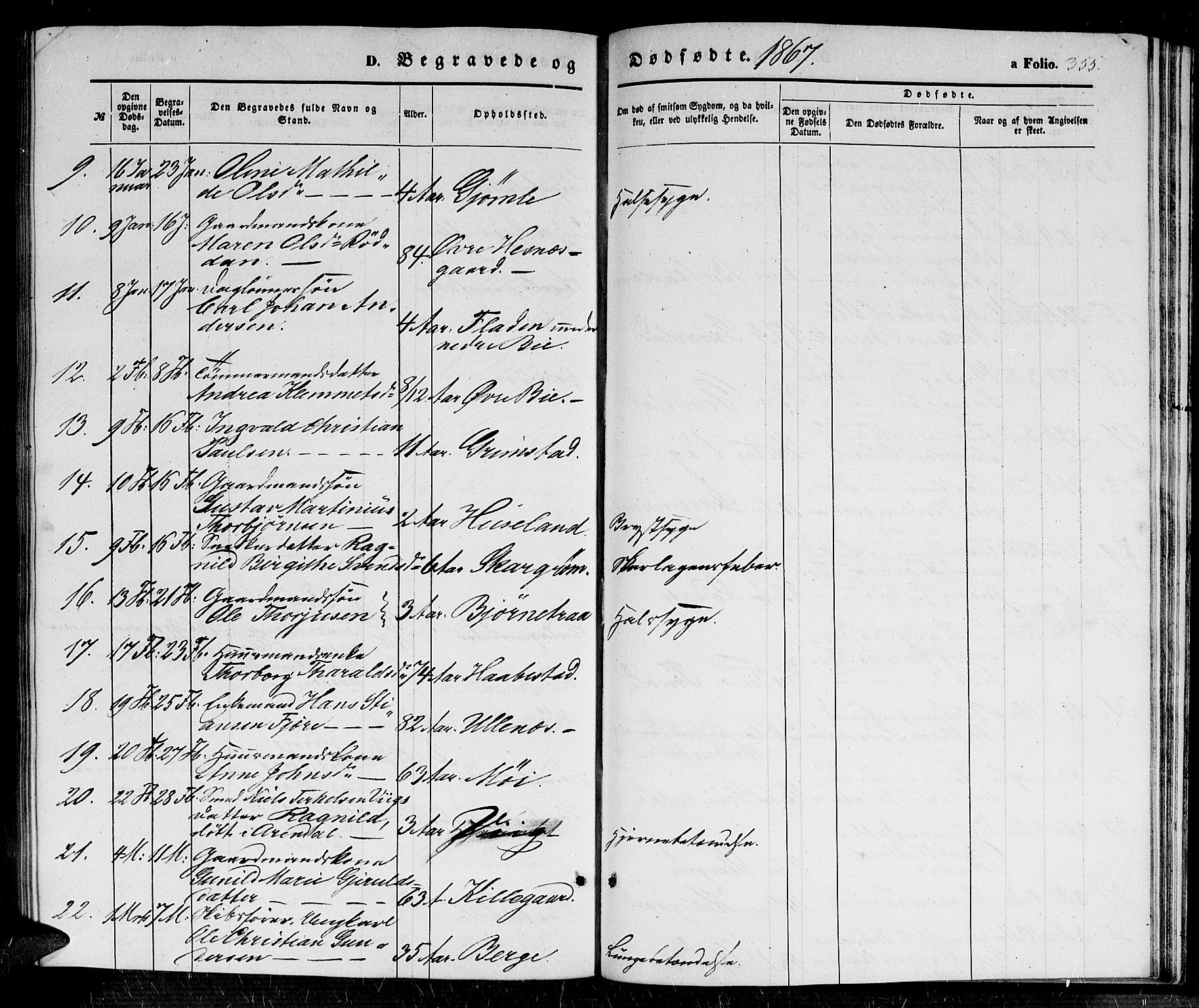 Fjære sokneprestkontor, AV/SAK-1111-0011/F/Fb/L0008: Parish register (copy) no. B 8, 1854-1867, p. 355