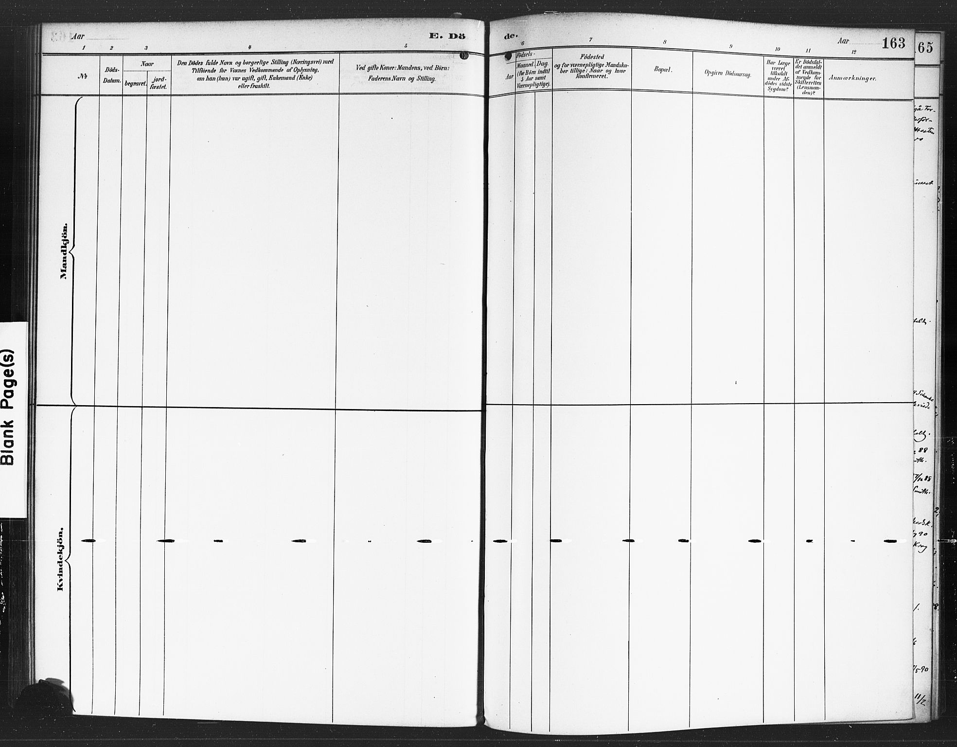 Rødenes prestekontor Kirkebøker, AV/SAO-A-2005/F/Fa/L0010: Parish register (official) no. I 10, 1890-1900, p. 163