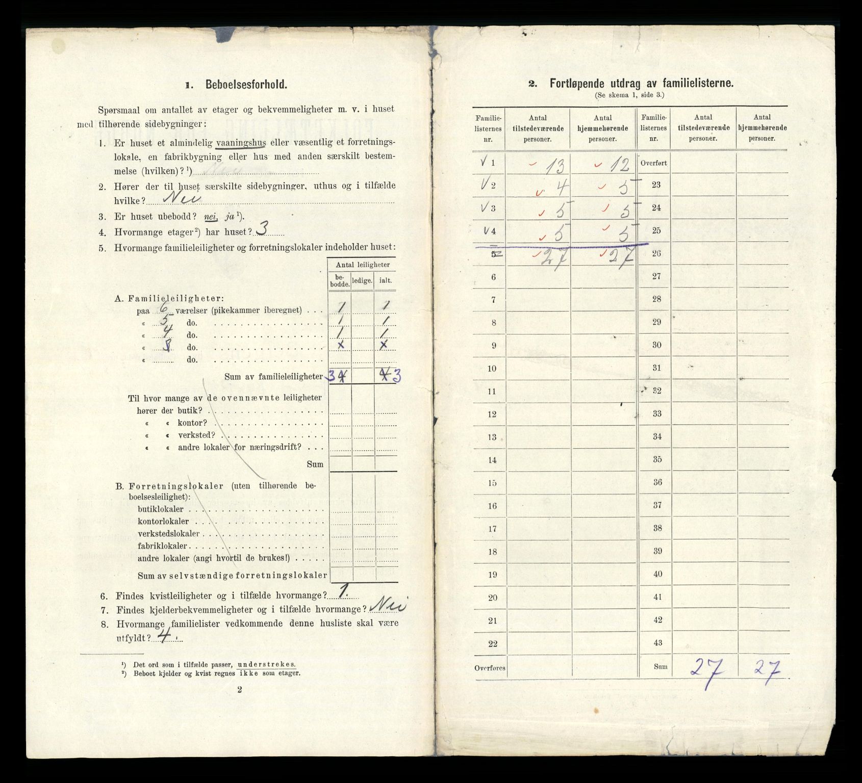 RA, 1910 census for Bergen, 1910, p. 5424