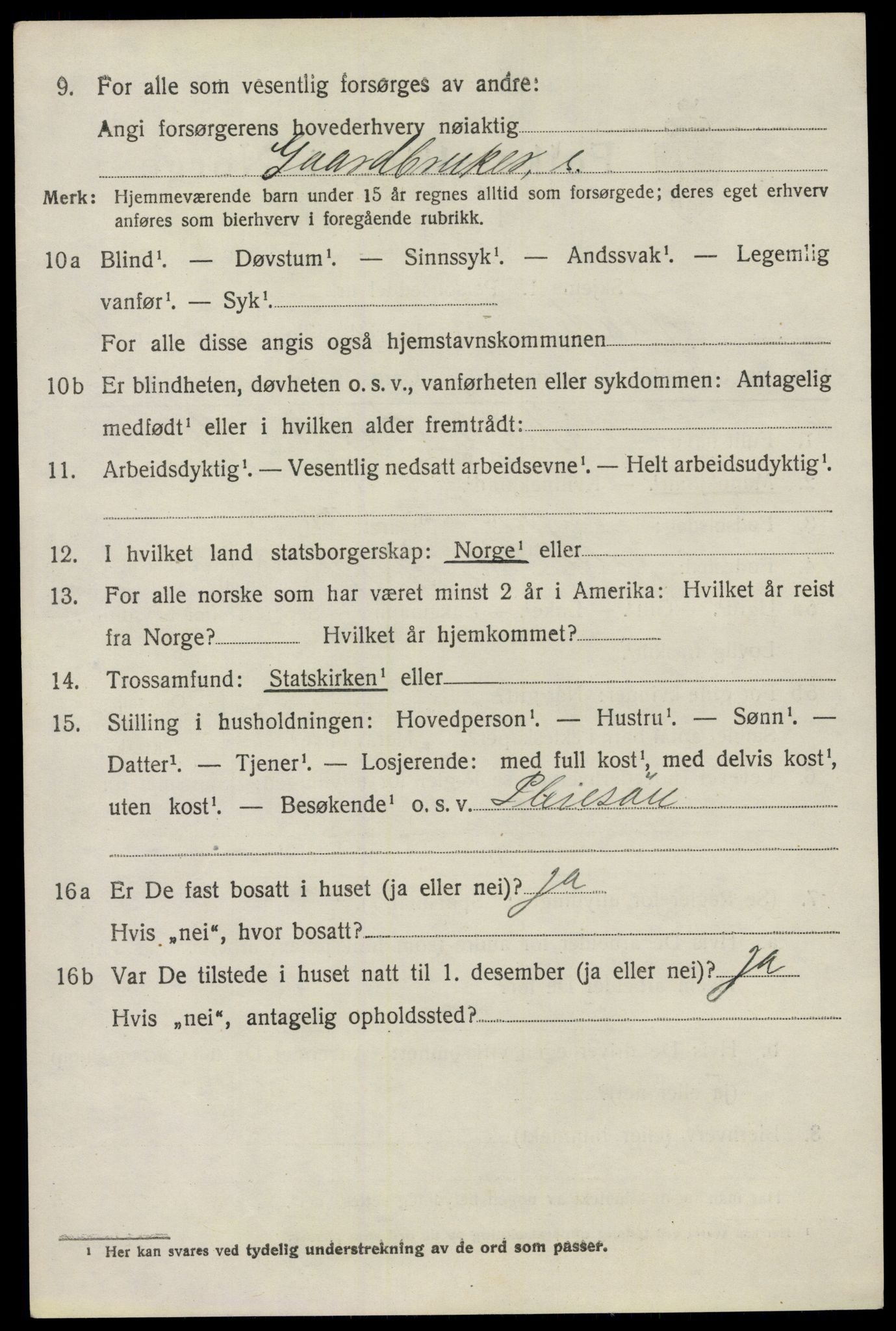 SAO, 1920 census for Råde, 1920, p. 6188