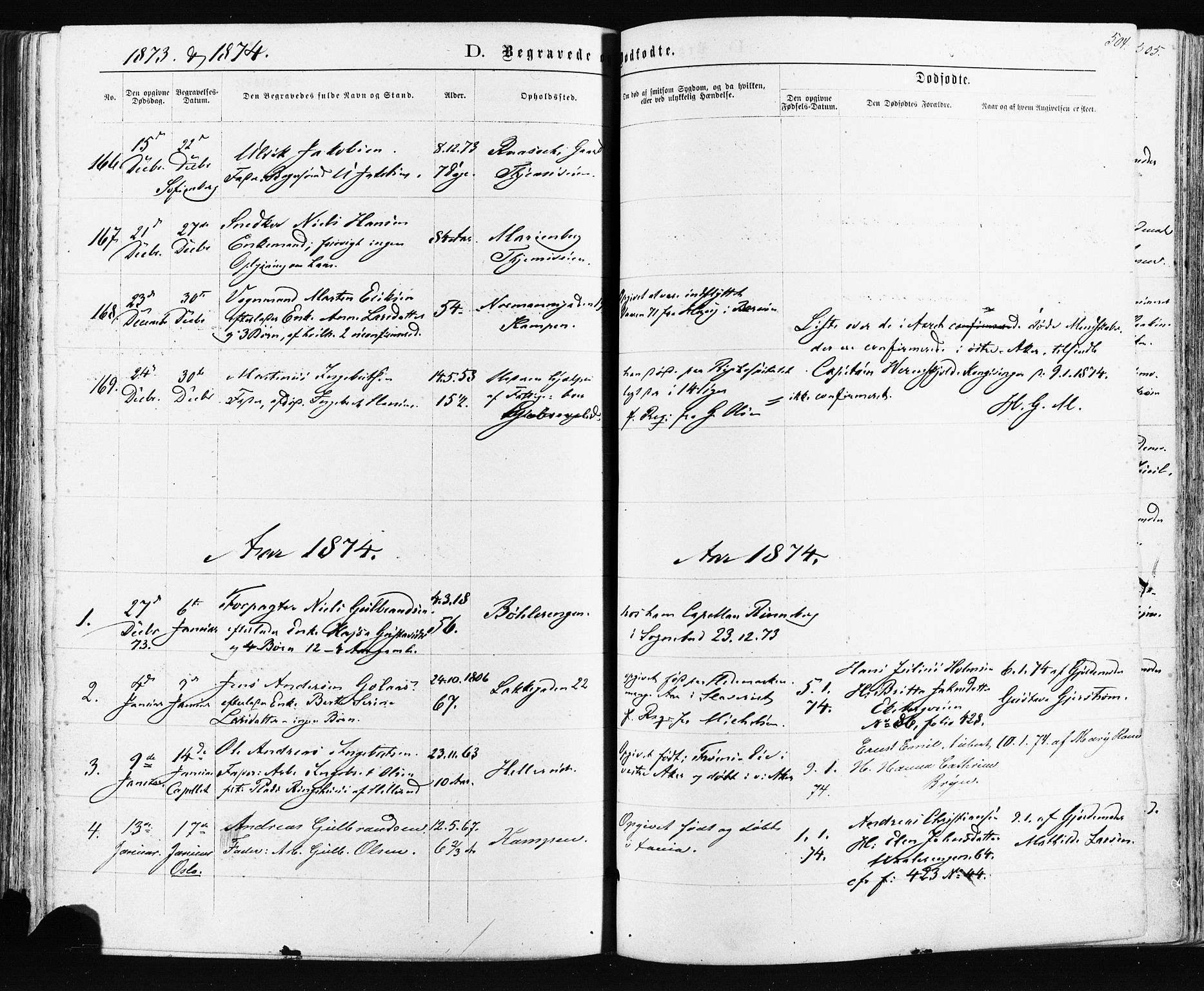 Østre Aker prestekontor Kirkebøker, SAO/A-10840/F/Fa/L0003: Parish register (official) no. I 3, 1869-1875, p. 504