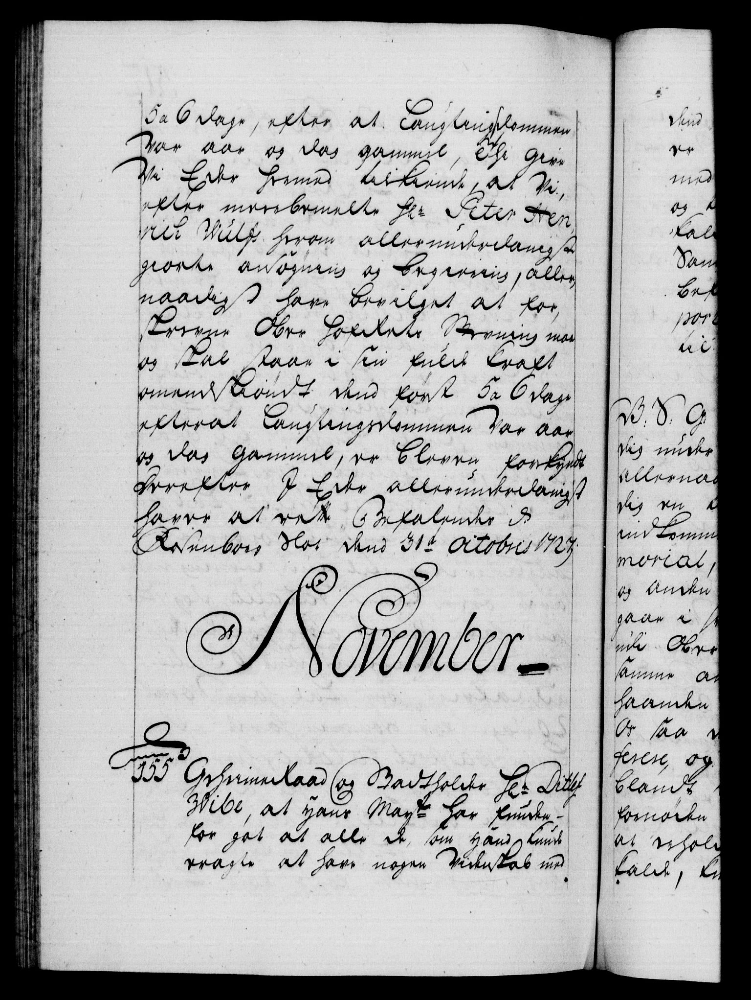 Danske Kanselli 1572-1799, AV/RA-EA-3023/F/Fc/Fca/Fcab/L0023: Norske tegnelser, 1725-1727, p. 512b