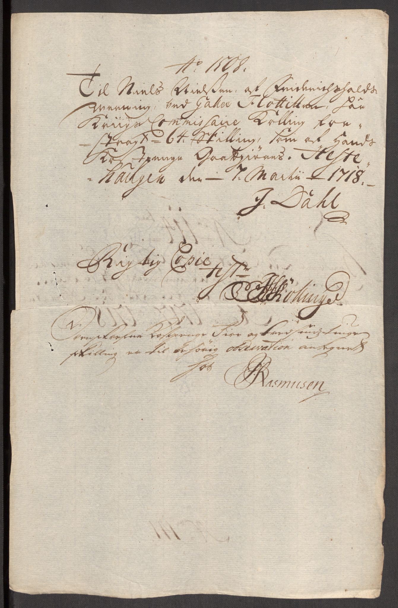 Kommanderende general (KG I) med Det norske krigsdirektorium, AV/RA-EA-5419/E/Eb/L0001: Ruller over noen kompanier som tjenestegjorde på flåten, 1712-1721, p. 528