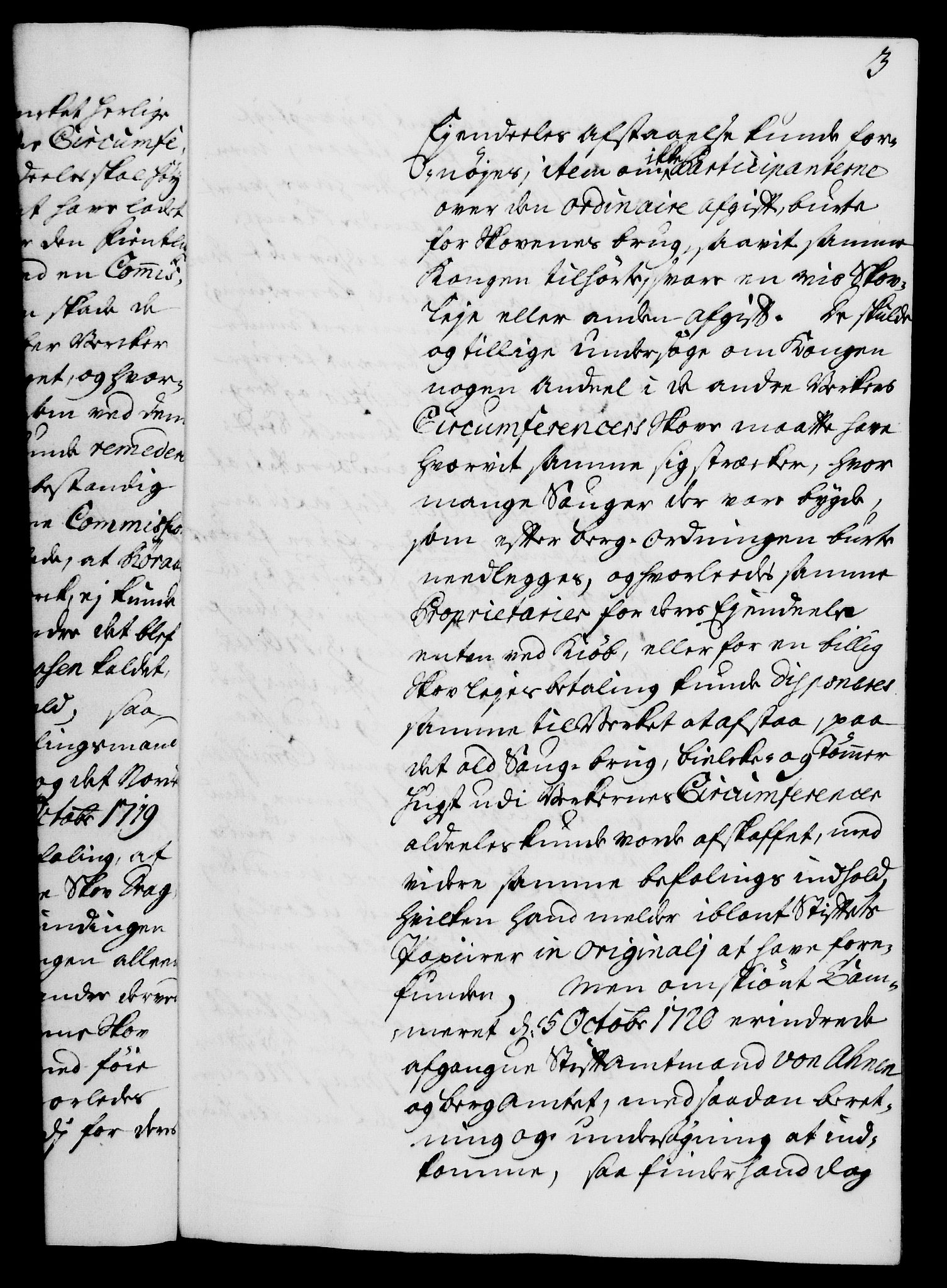 Rentekammeret, Kammerkanselliet, AV/RA-EA-3111/G/Gh/Gha/L0017: Norsk ekstraktmemorialprotokoll (merket RK 53.62), 1735, p. 3