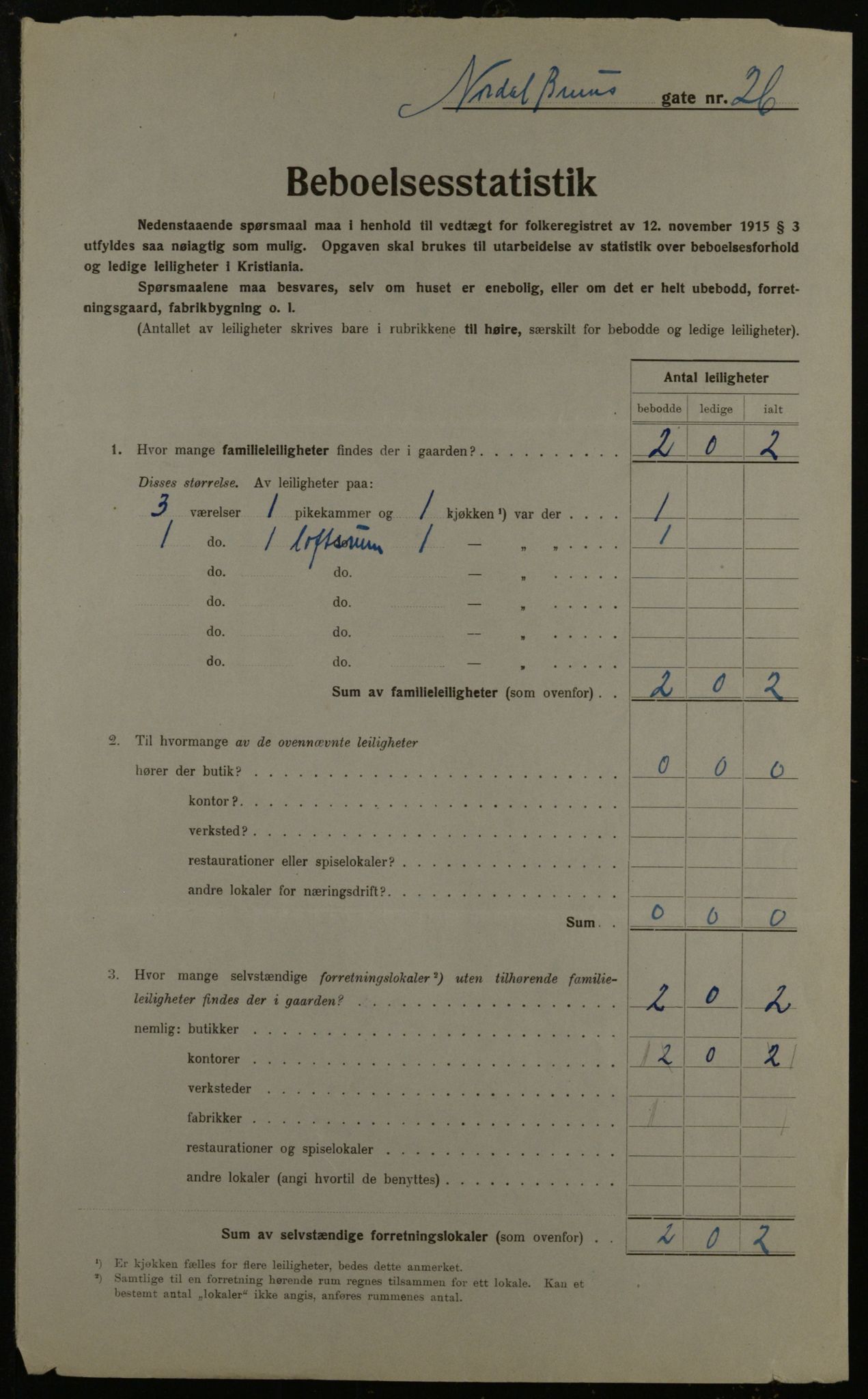 OBA, Municipal Census 1923 for Kristiania, 1923, p. 79647