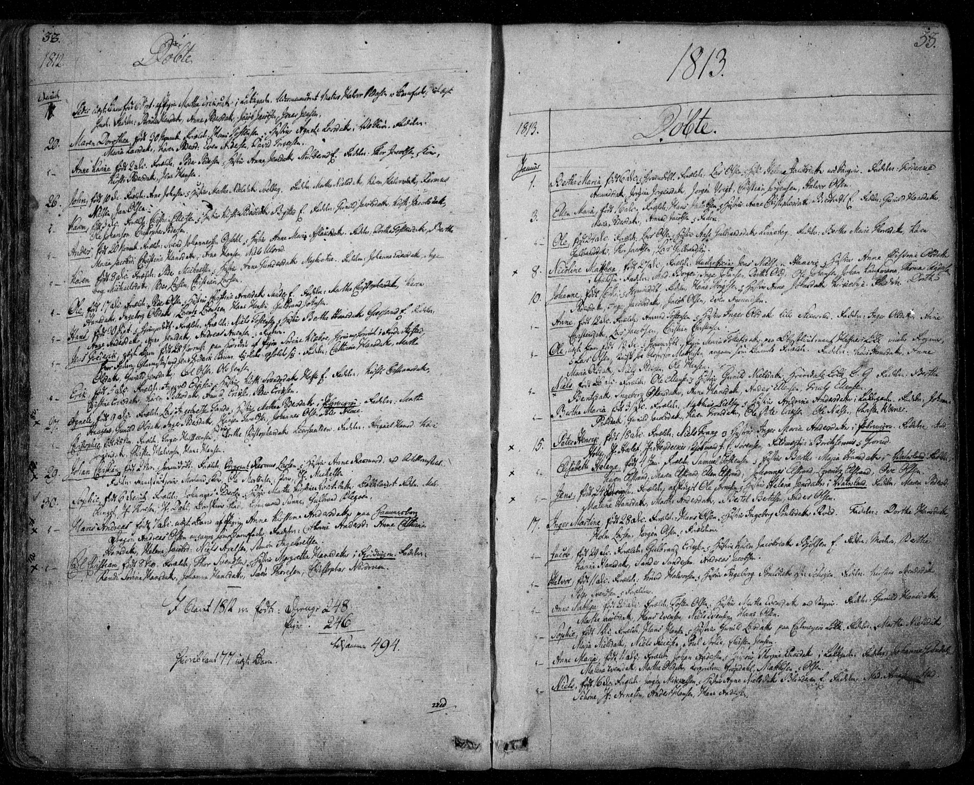 Aker prestekontor kirkebøker, SAO/A-10861/F/L0011: Parish register (official) no. 11, 1810-1819, p. 33