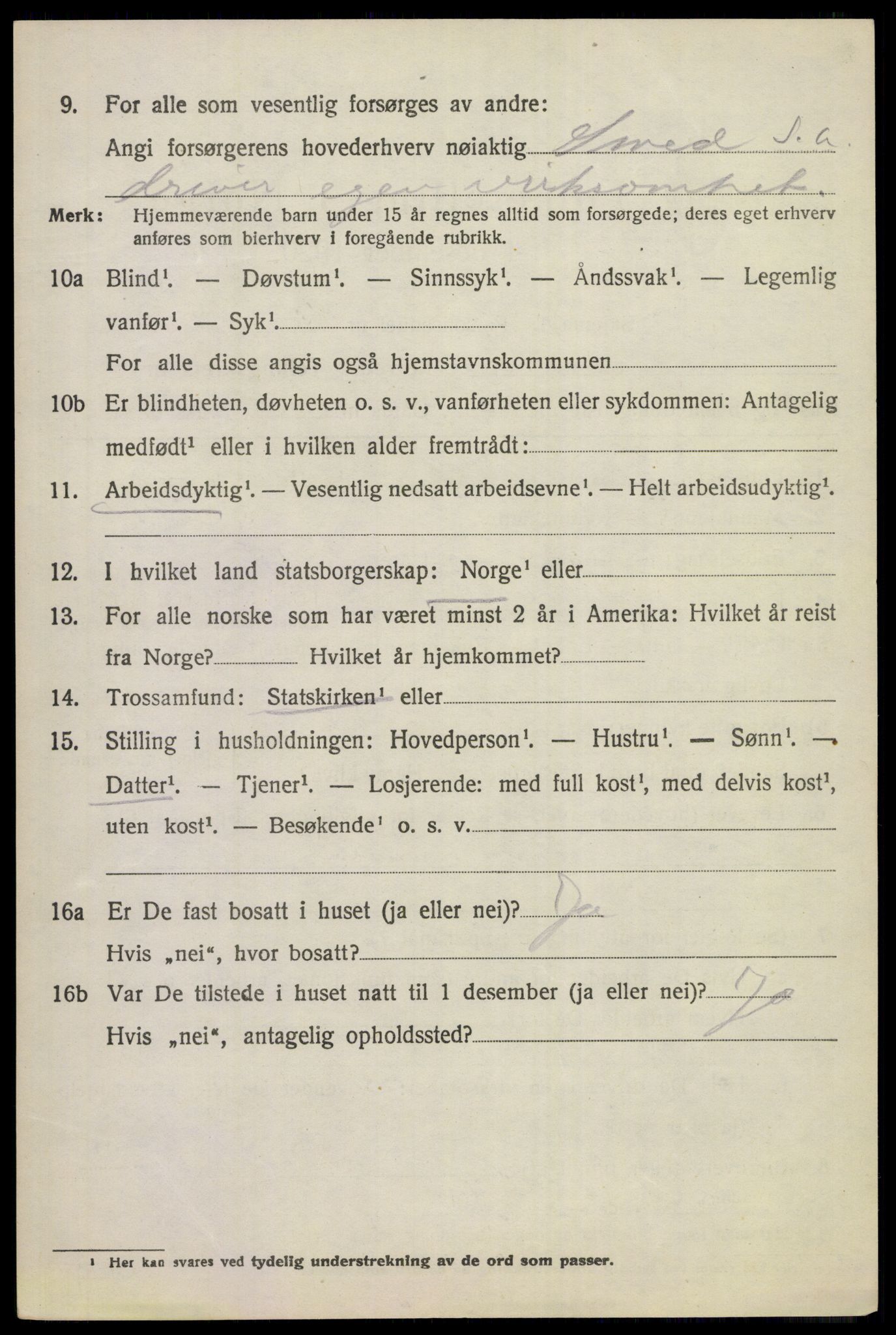 SAKO, 1920 census for Norderhov, 1920, p. 22179