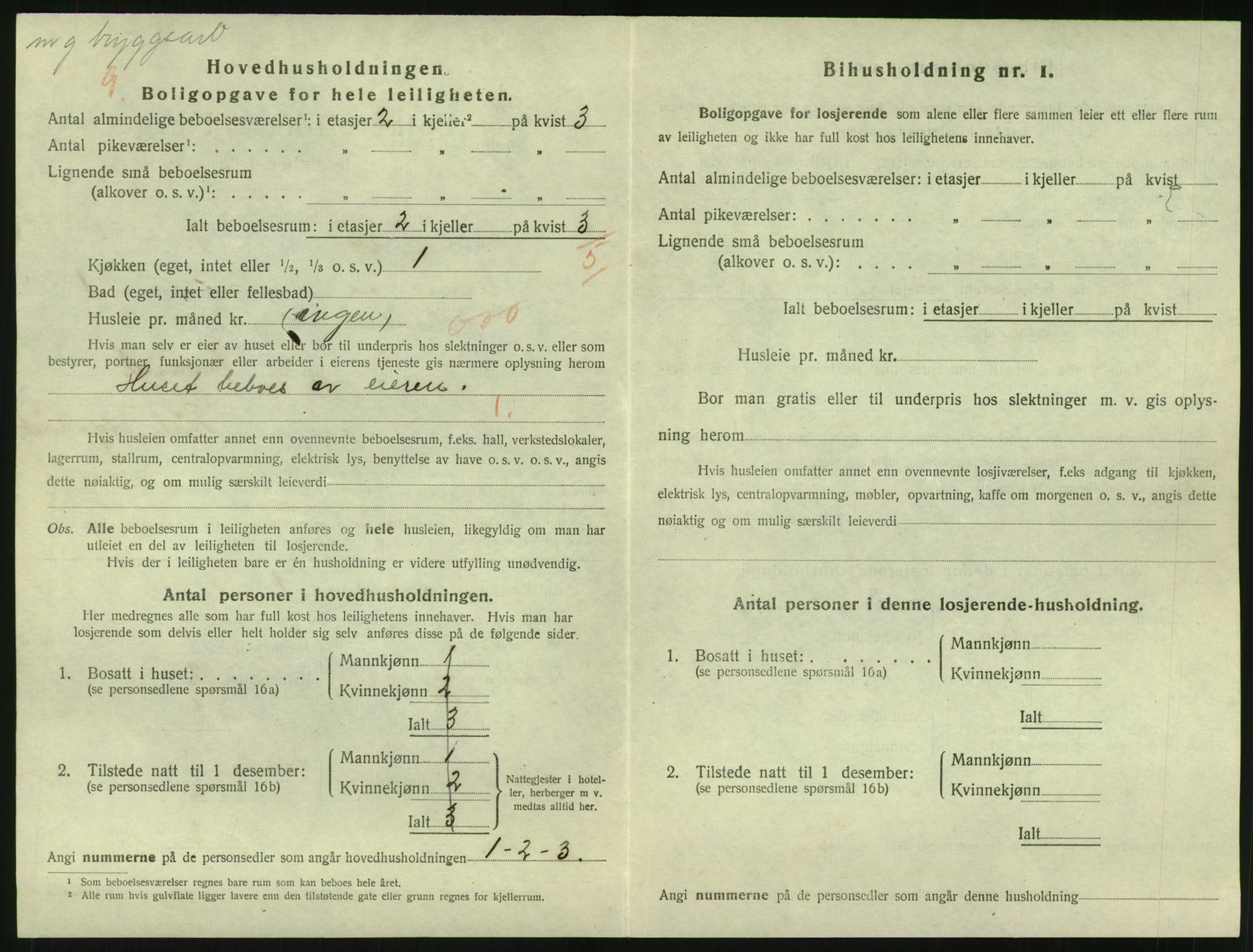 SAK, 1920 census for Grimstad, 1920, p. 1046