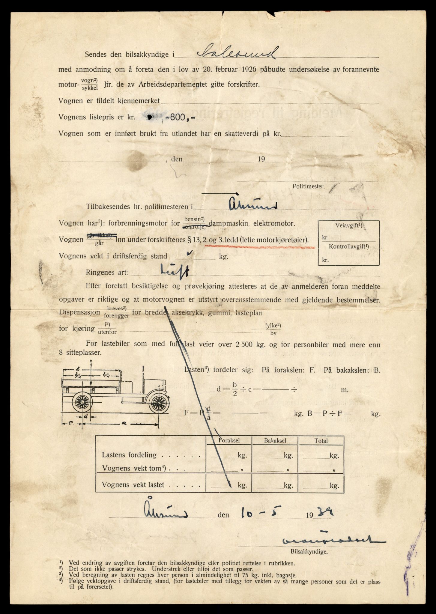 Møre og Romsdal vegkontor - Ålesund trafikkstasjon, AV/SAT-A-4099/F/Fe/L0031: Registreringskort for kjøretøy T 11800 - T 11996, 1927-1998, p. 290