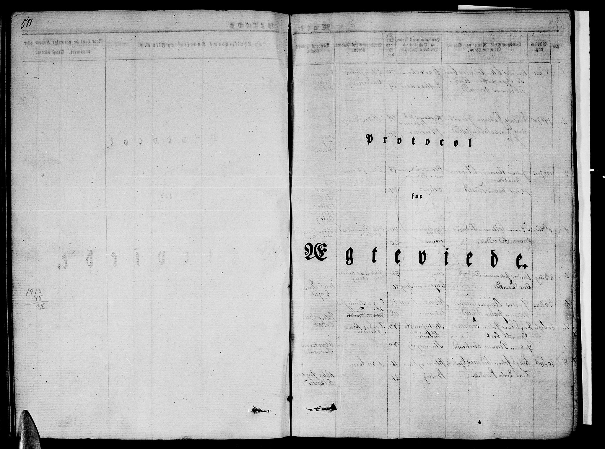 Ministerialprotokoller, klokkerbøker og fødselsregistre - Nordland, SAT/A-1459/838/L0548: Parish register (official) no. 838A06, 1829-1839, p. 511-512