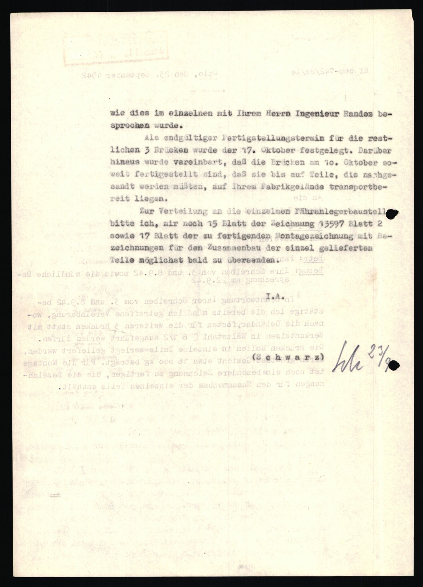 Tyske arkiver, Organisation Todt (OT), Einsatzgruppe Wiking, AV/RA-RAFA-2188/1/E/E2/E2d/L0023: Fähren und Anlegen, 1942-1944, p. 175