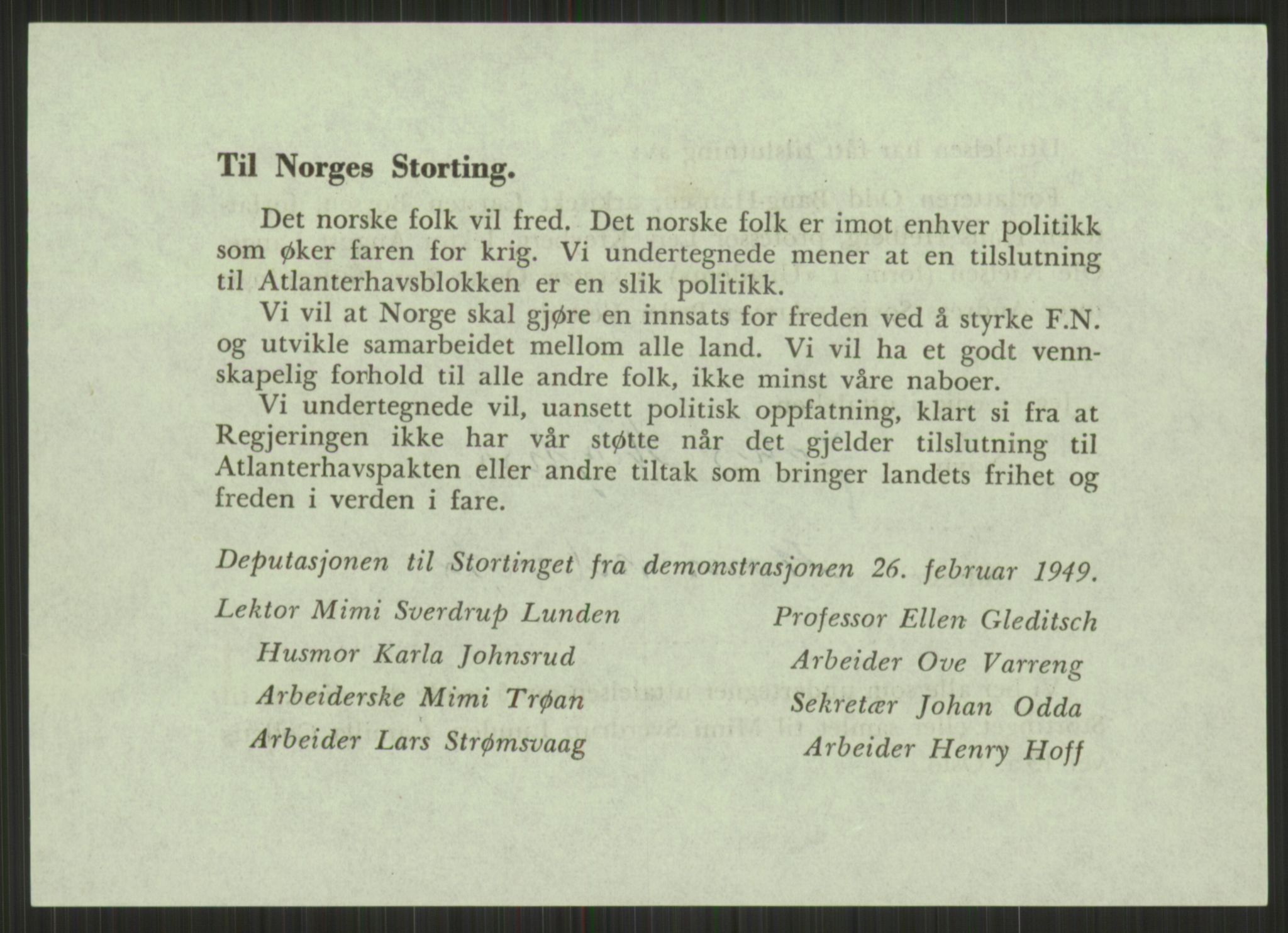 Utenriksdepartementet, RA/S-2259, 1948-1950, p. 43