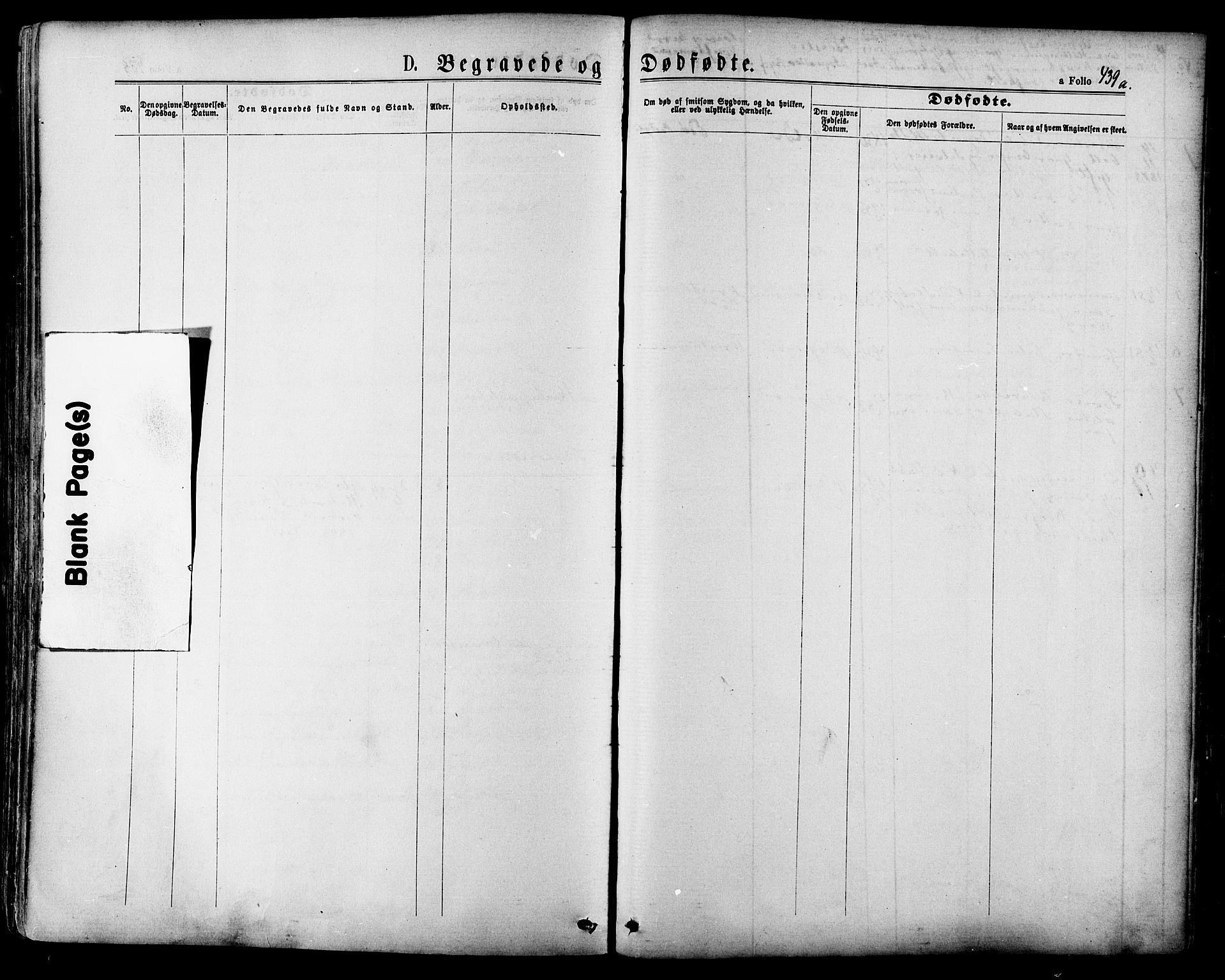 Ministerialprotokoller, klokkerbøker og fødselsregistre - Møre og Romsdal, AV/SAT-A-1454/568/L0806: Parish register (official) no. 568A12 /4, 1878-1884, p. 439